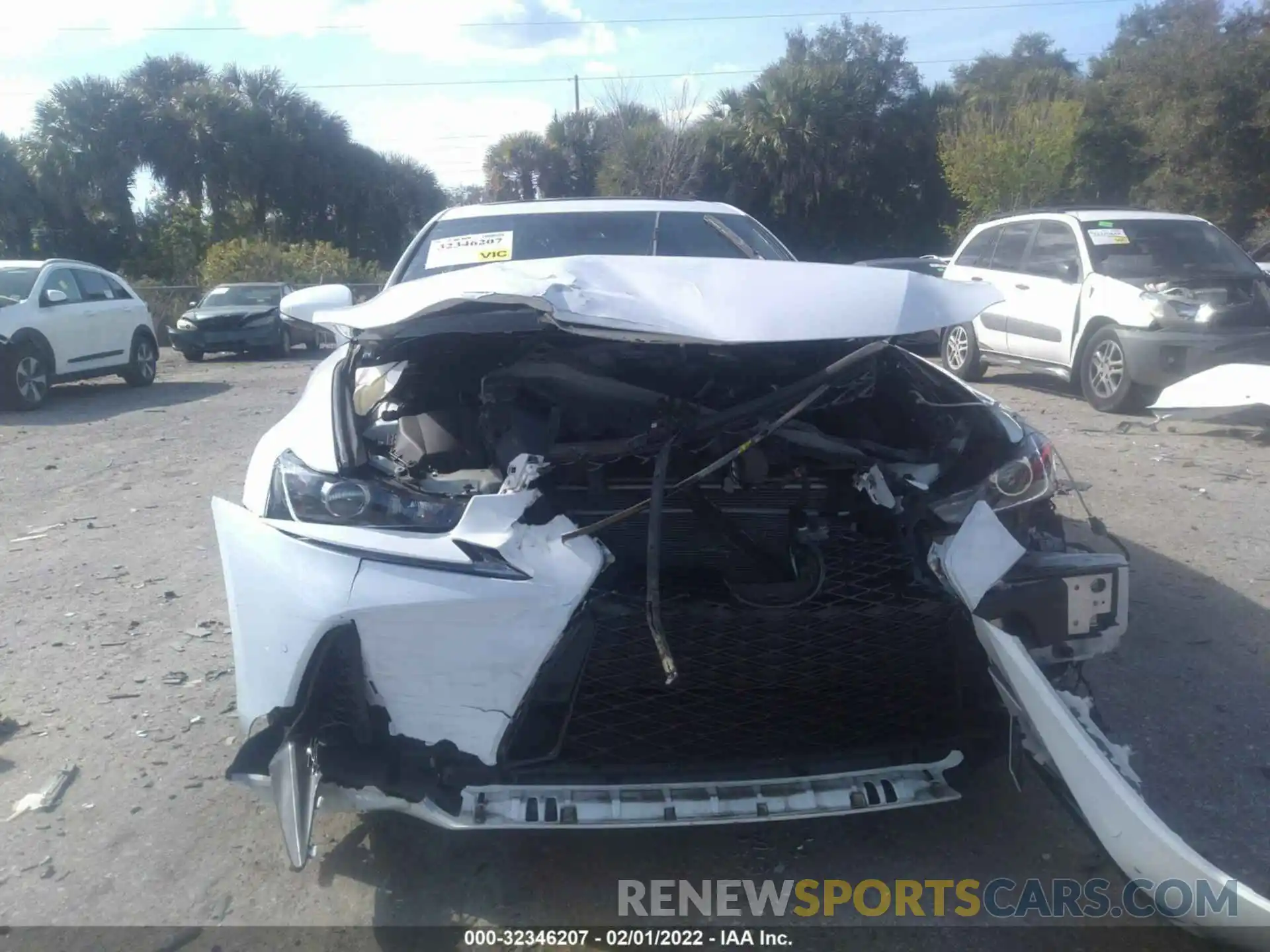 6 Photograph of a damaged car JTHBA1D27K5087245 LEXUS IS 2019