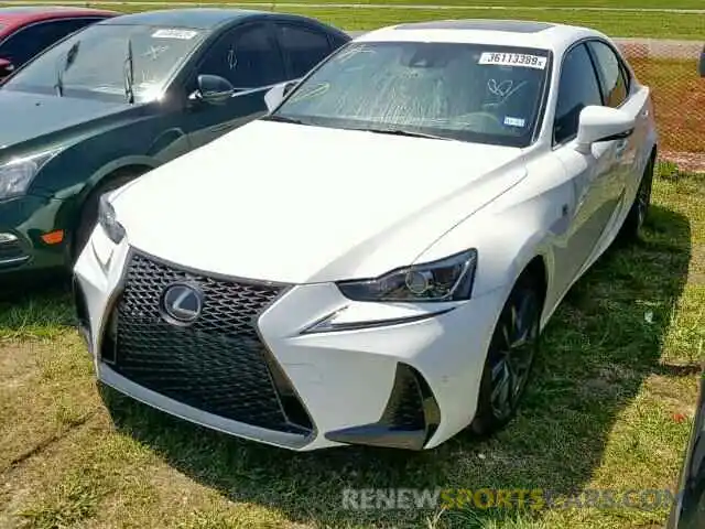 2 Фотография поврежденного автомобиля JTHBA1D27K5087276 LEXUS IS 2019