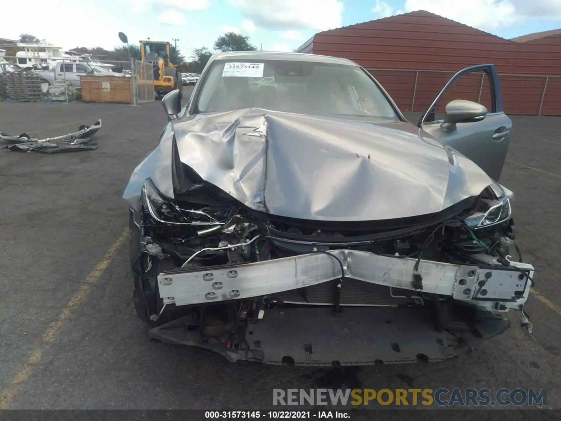 6 Photograph of a damaged car JTHBA1D27K5089447 LEXUS IS 2019