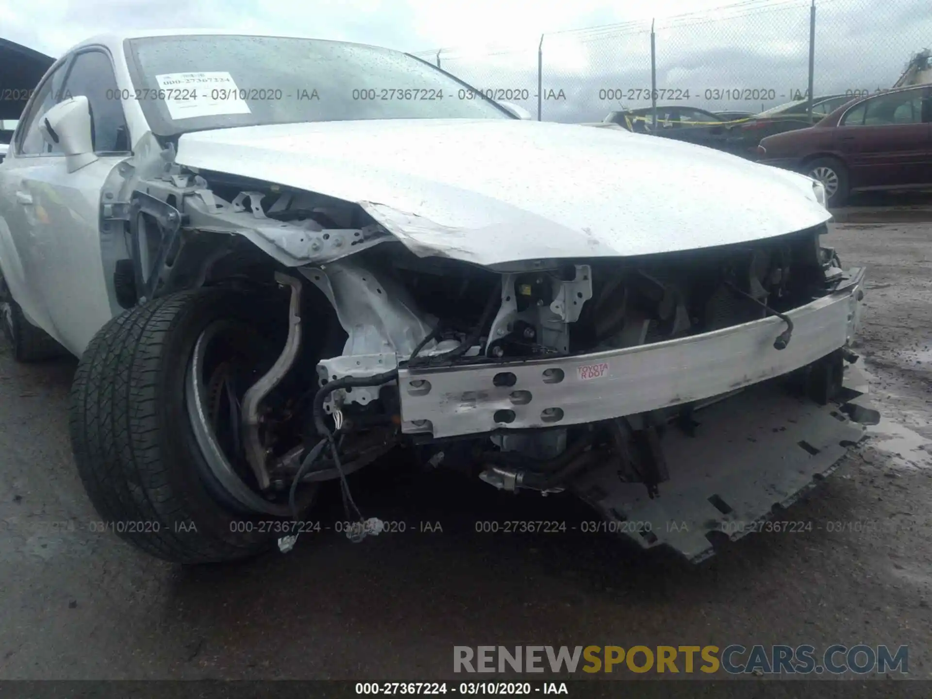 6 Photograph of a damaged car JTHBA1D27K5089531 LEXUS IS 2019