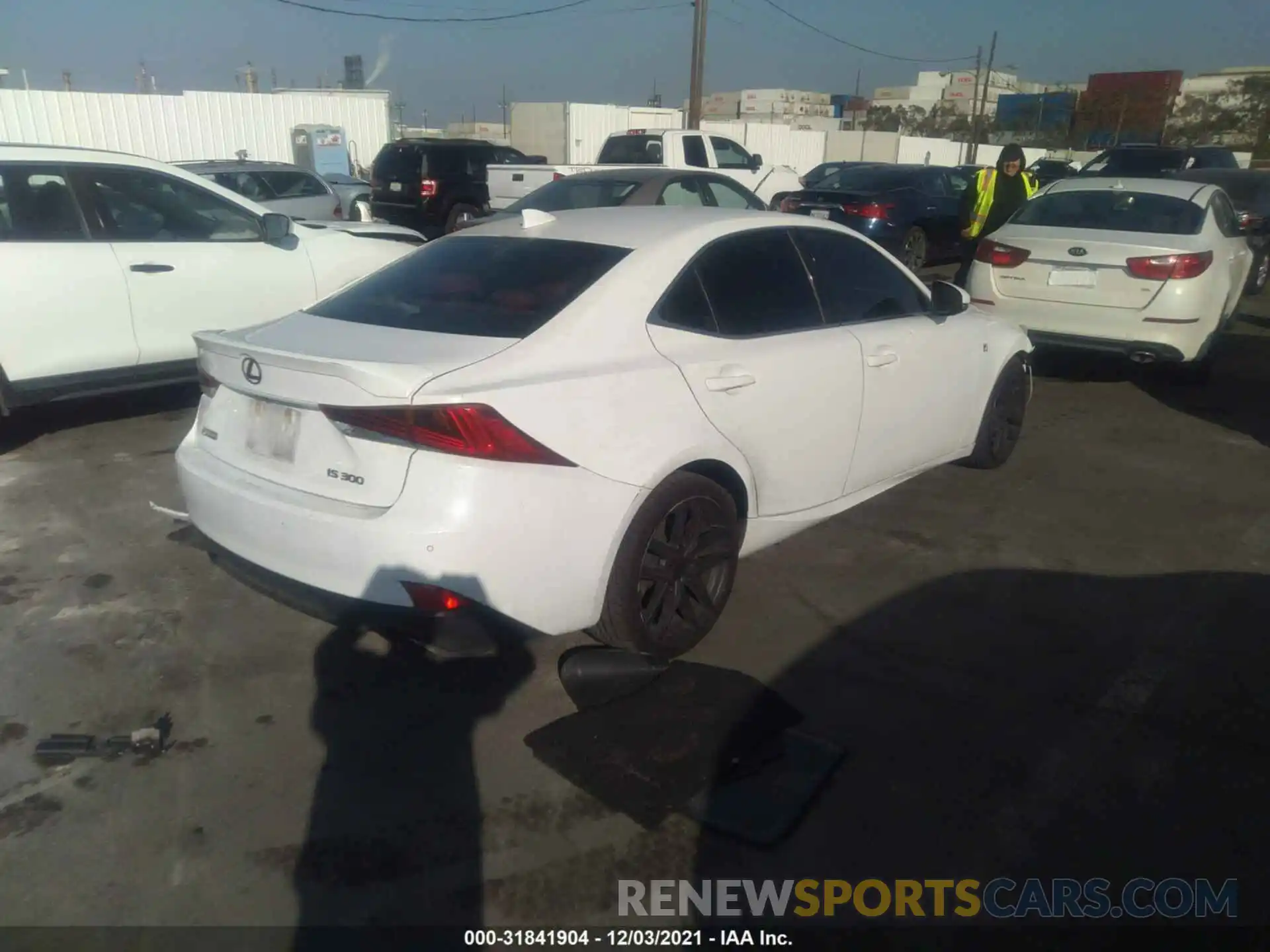 4 Photograph of a damaged car JTHBA1D27K5090405 LEXUS IS 2019