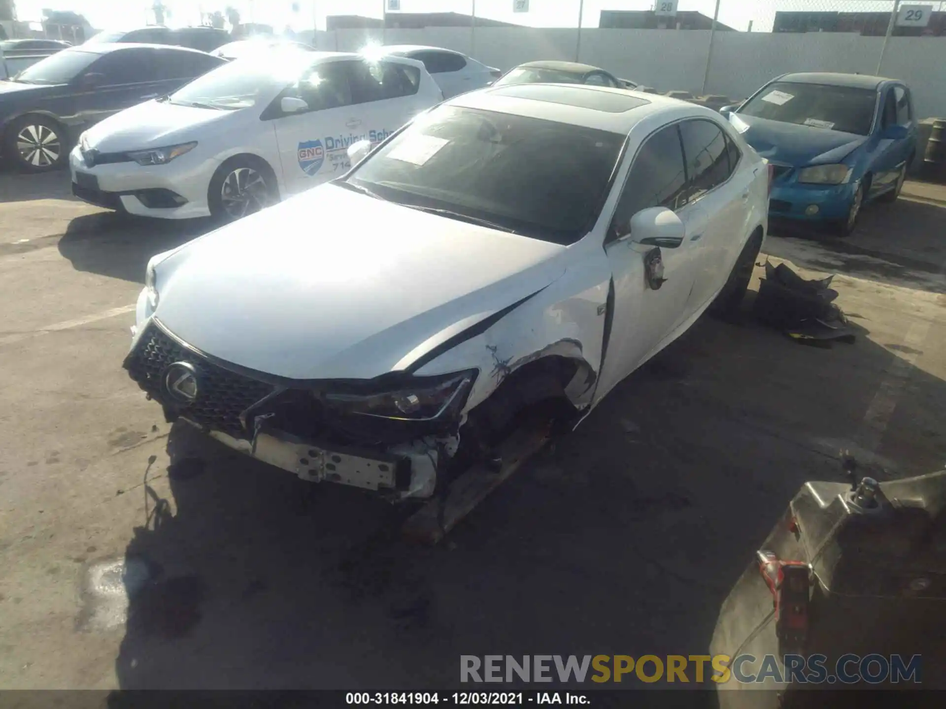 6 Photograph of a damaged car JTHBA1D27K5090405 LEXUS IS 2019