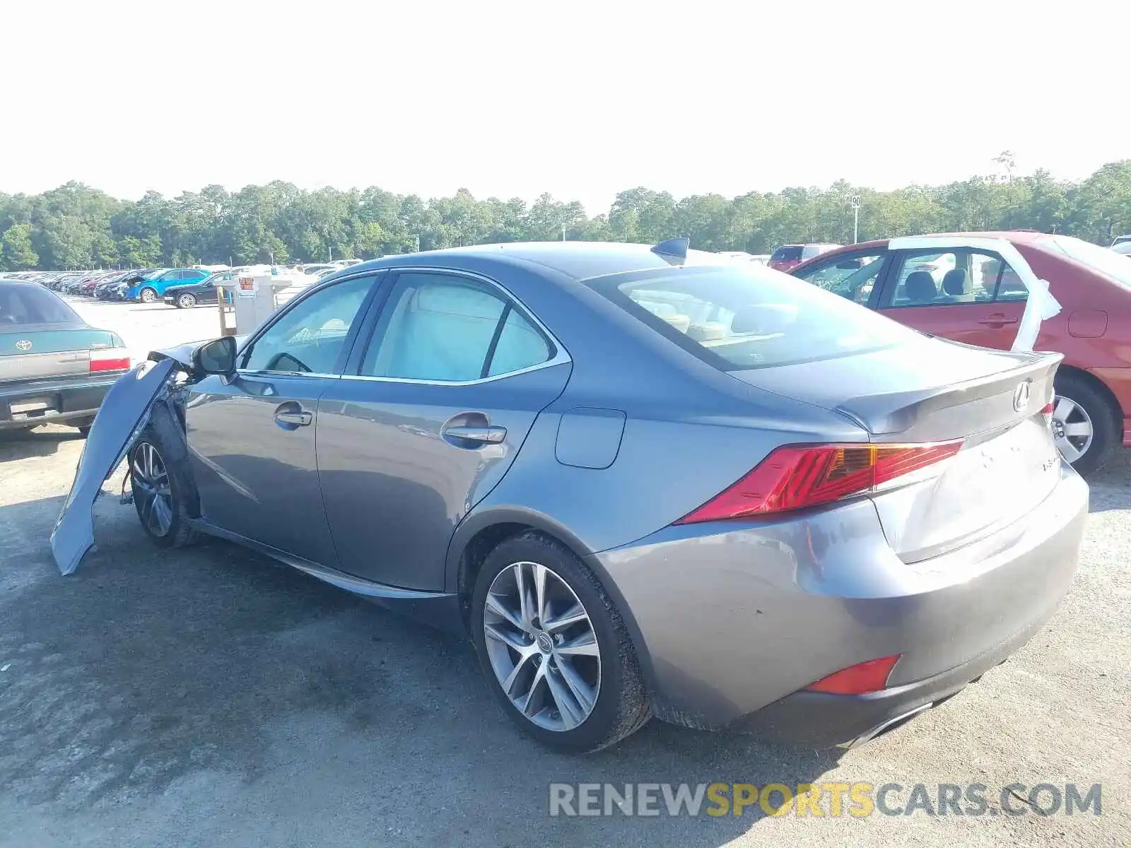 3 Photograph of a damaged car JTHBA1D27K5091098 LEXUS IS 2019