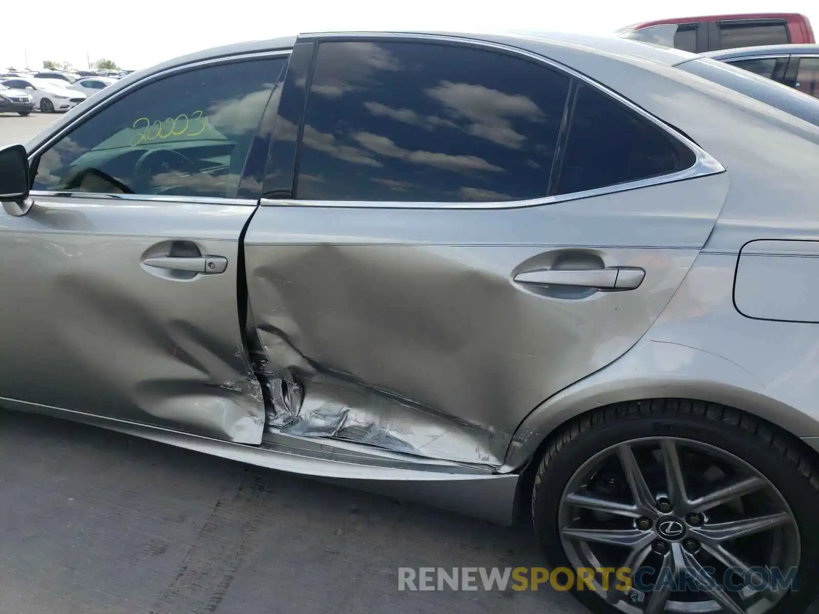 9 Photograph of a damaged car JTHBA1D27K5092526 LEXUS IS 2019