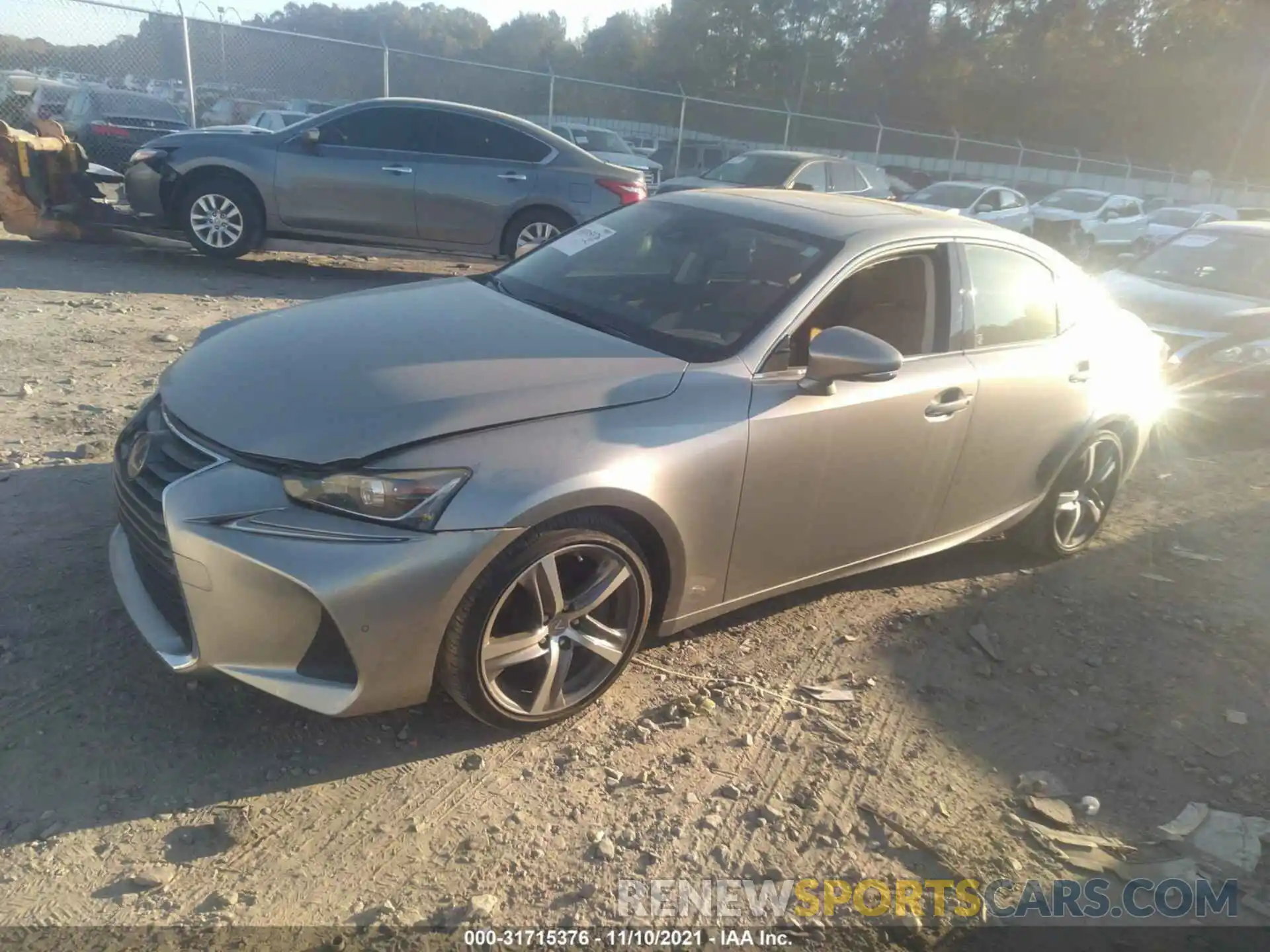 2 Photograph of a damaged car JTHBA1D27K5093496 LEXUS IS 2019