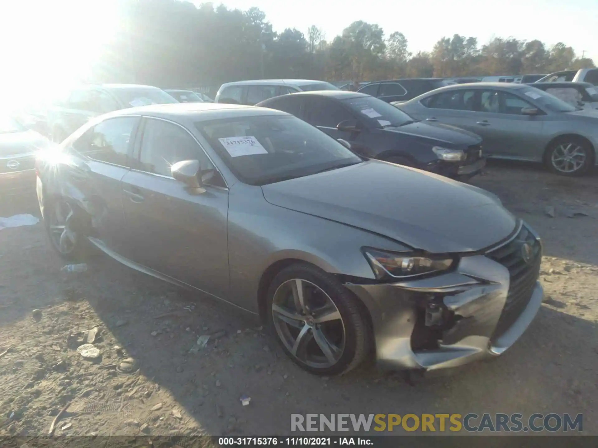 6 Photograph of a damaged car JTHBA1D27K5093496 LEXUS IS 2019