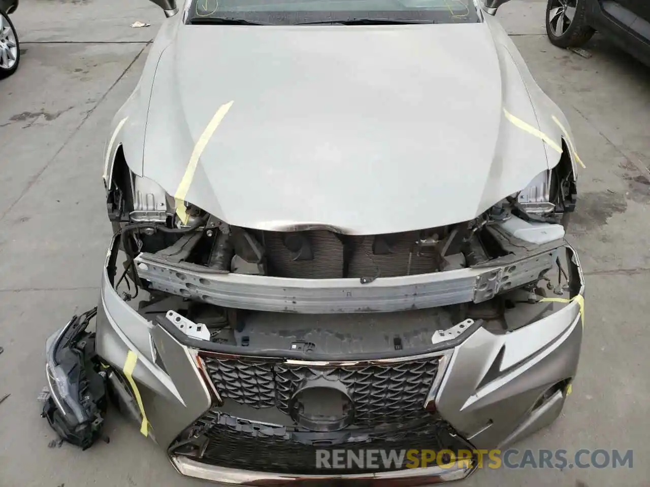 9 Photograph of a damaged car JTHBA1D27K5094003 LEXUS IS 2019