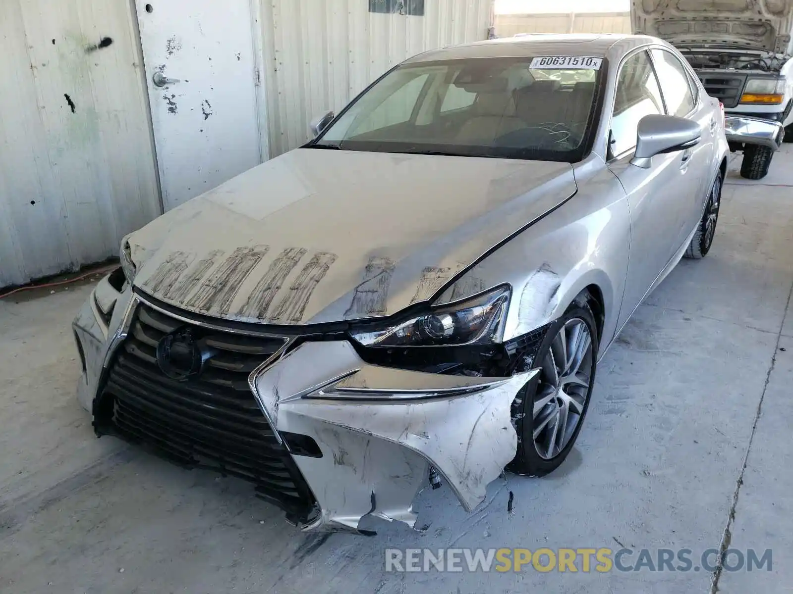 2 Photograph of a damaged car JTHBA1D27K5095748 LEXUS IS 2019