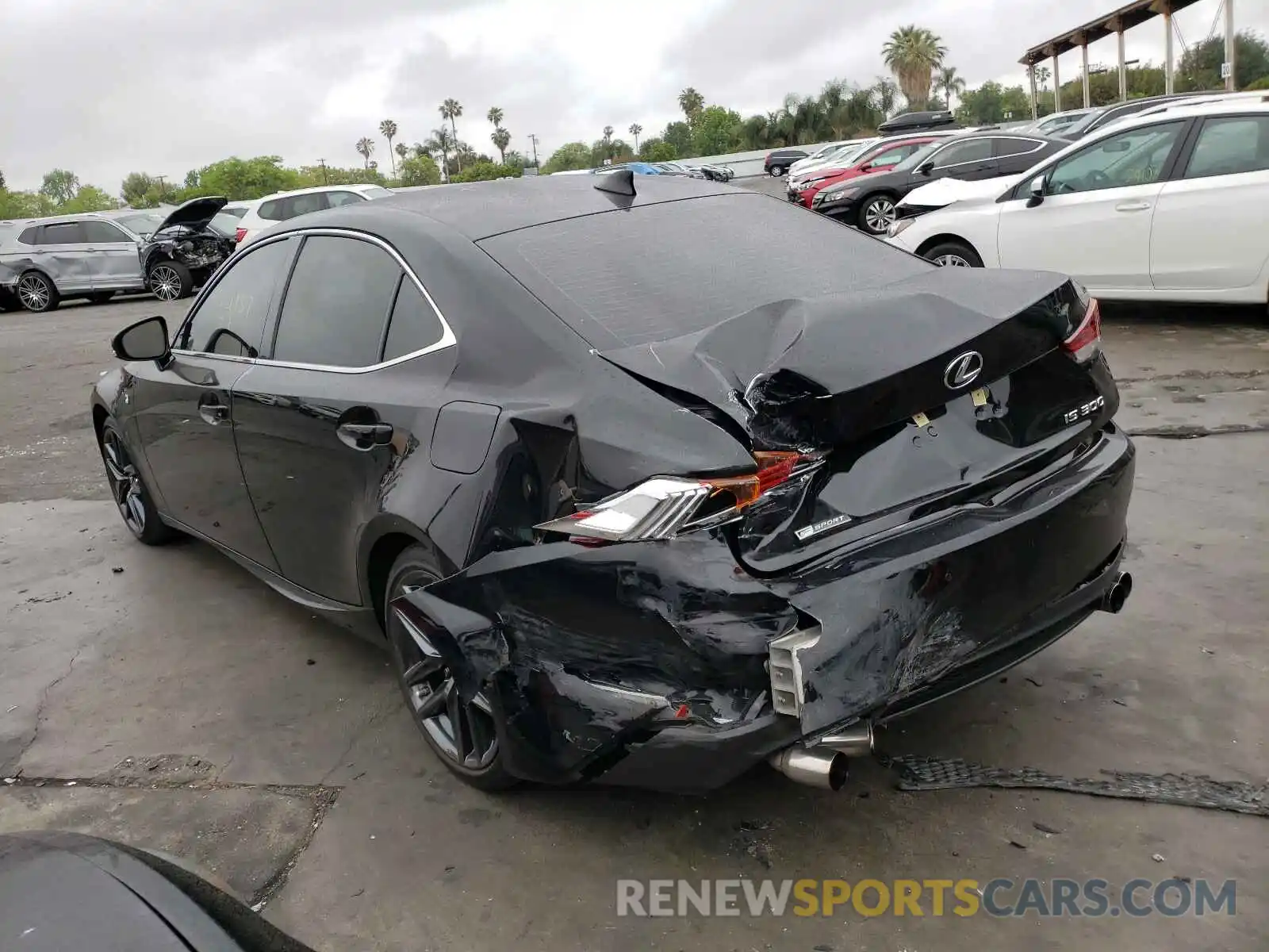 3 Photograph of a damaged car JTHBA1D27K5095877 LEXUS IS 2019