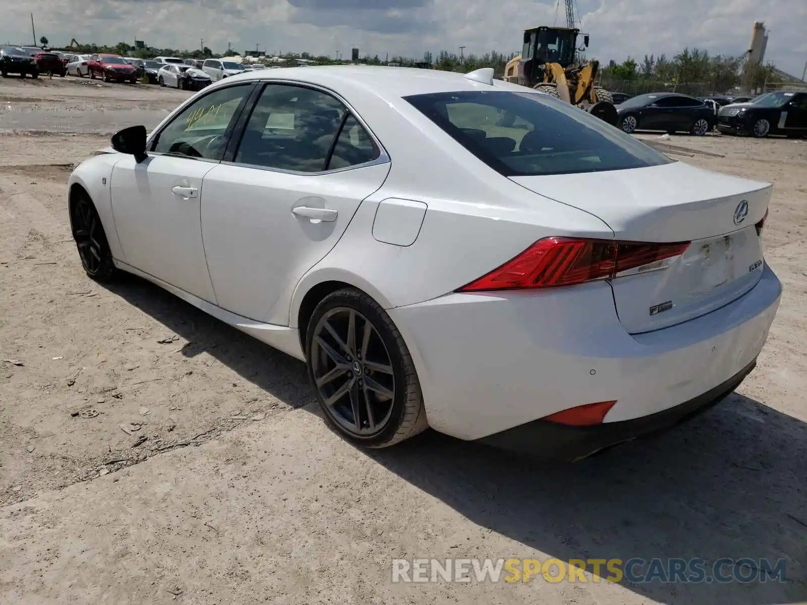 3 Photograph of a damaged car JTHBA1D27K5095927 LEXUS IS 2019