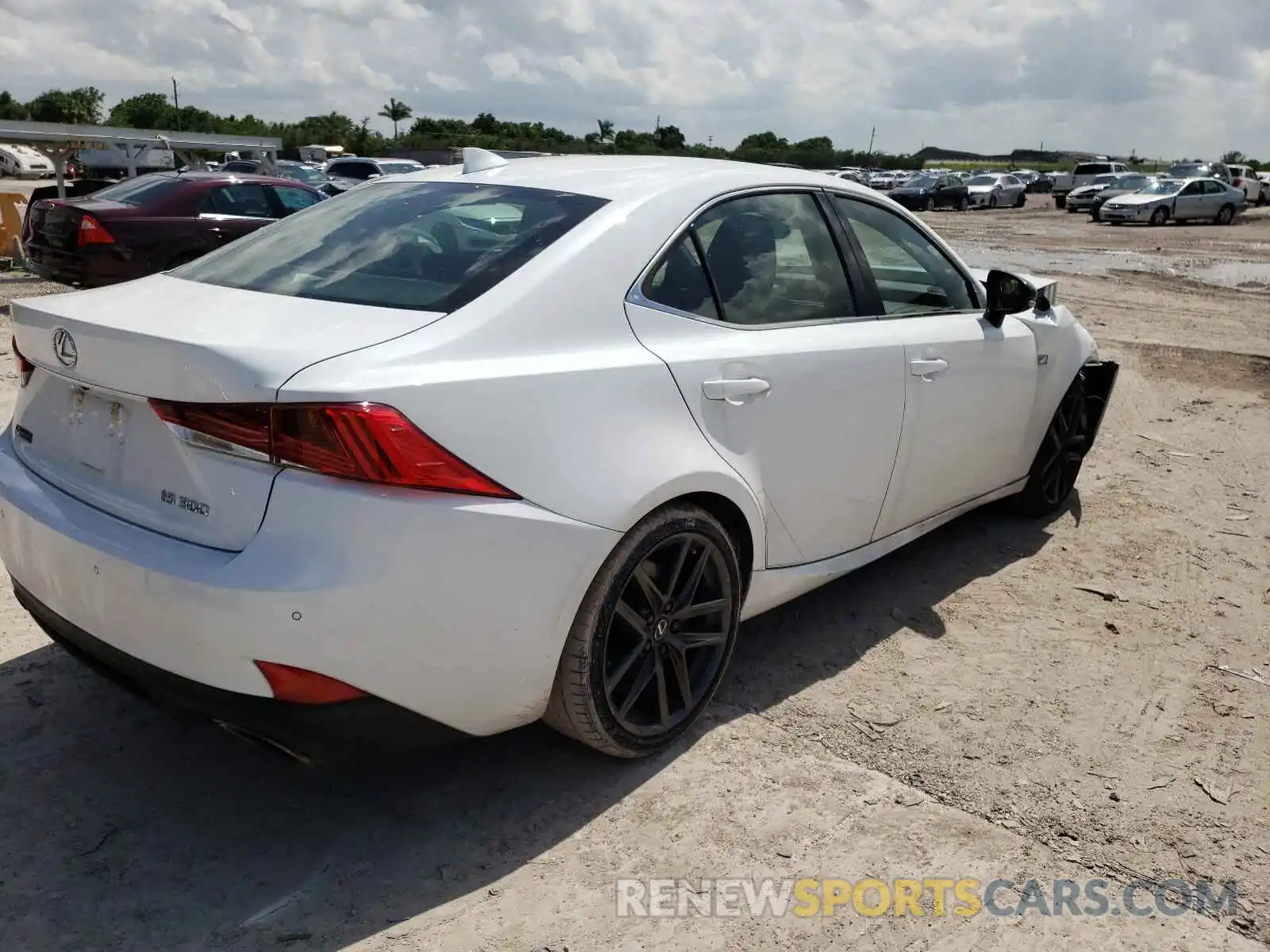 4 Photograph of a damaged car JTHBA1D27K5095927 LEXUS IS 2019