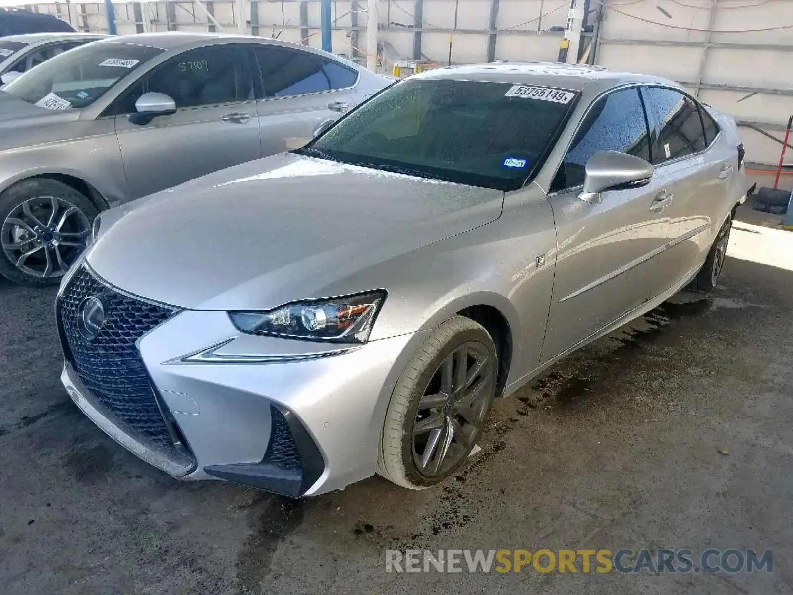 2 Фотография поврежденного автомобиля JTHBA1D27K5096348 LEXUS IS 2019