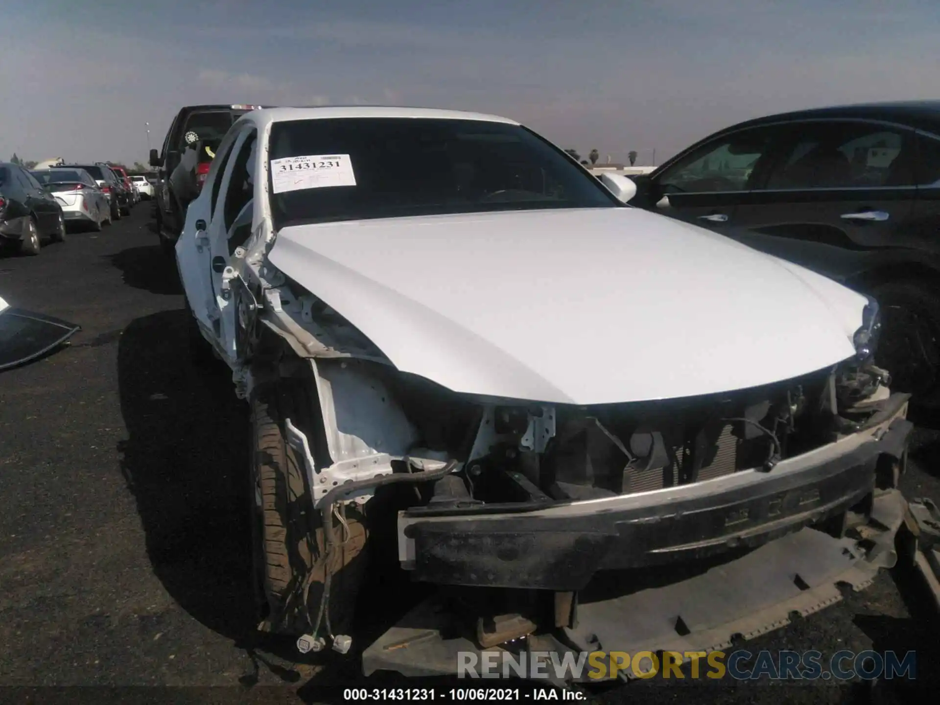 6 Photograph of a damaged car JTHBA1D27K5098293 LEXUS IS 2019