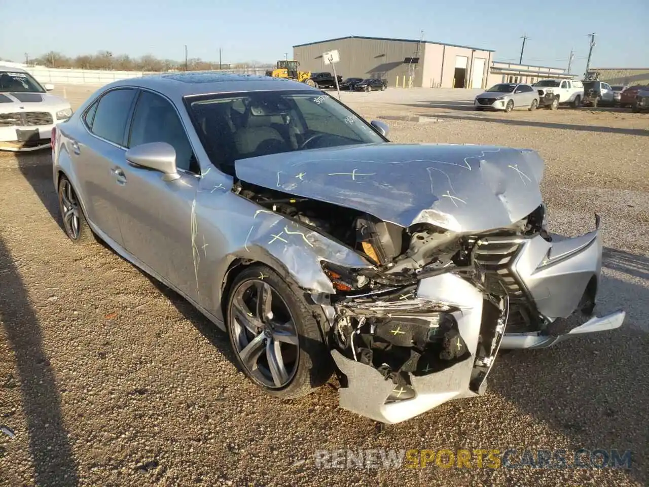 1 Photograph of a damaged car JTHBA1D28K5084922 LEXUS IS 2019