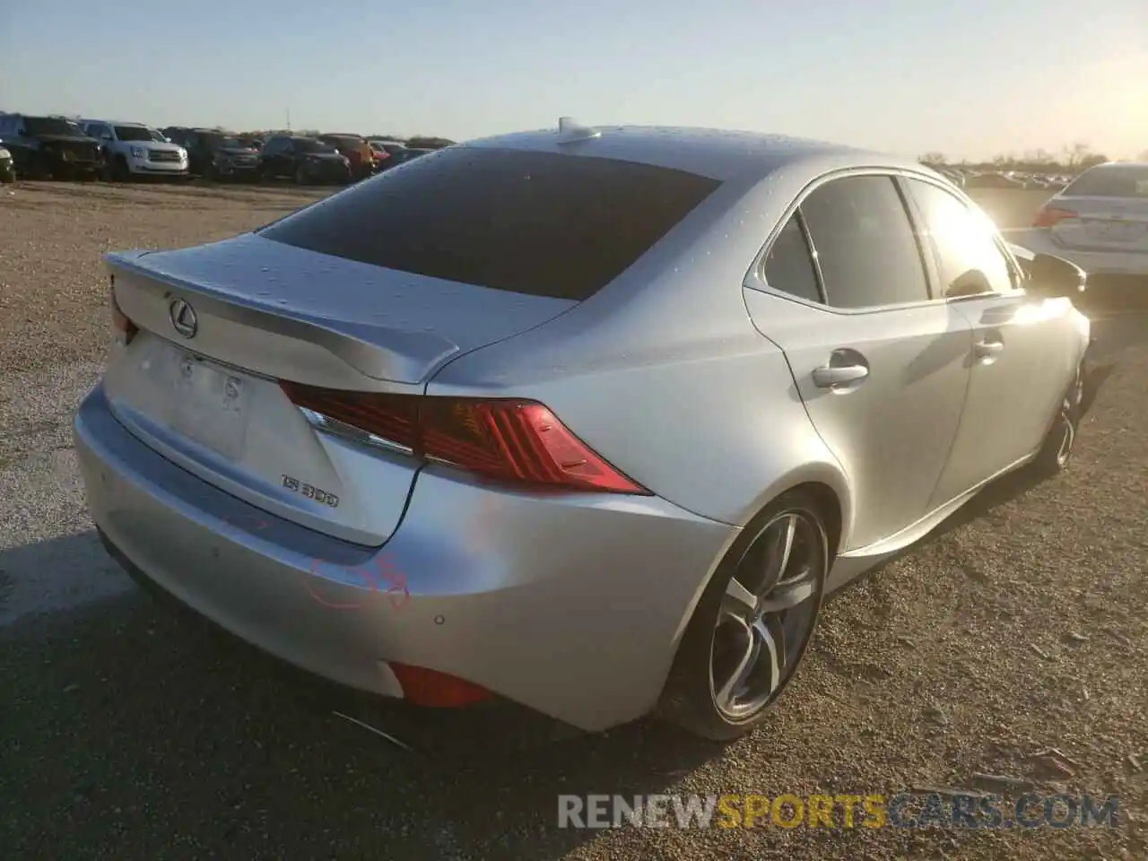 4 Photograph of a damaged car JTHBA1D28K5084922 LEXUS IS 2019