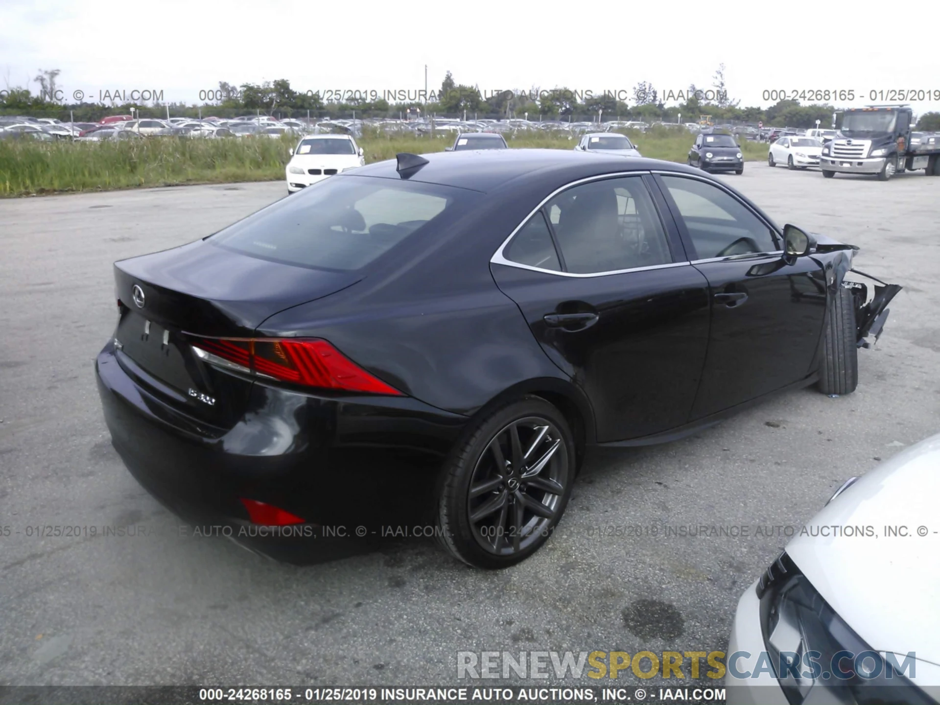 4 Photograph of a damaged car JTHBA1D28K5085939 LEXUS IS 2019