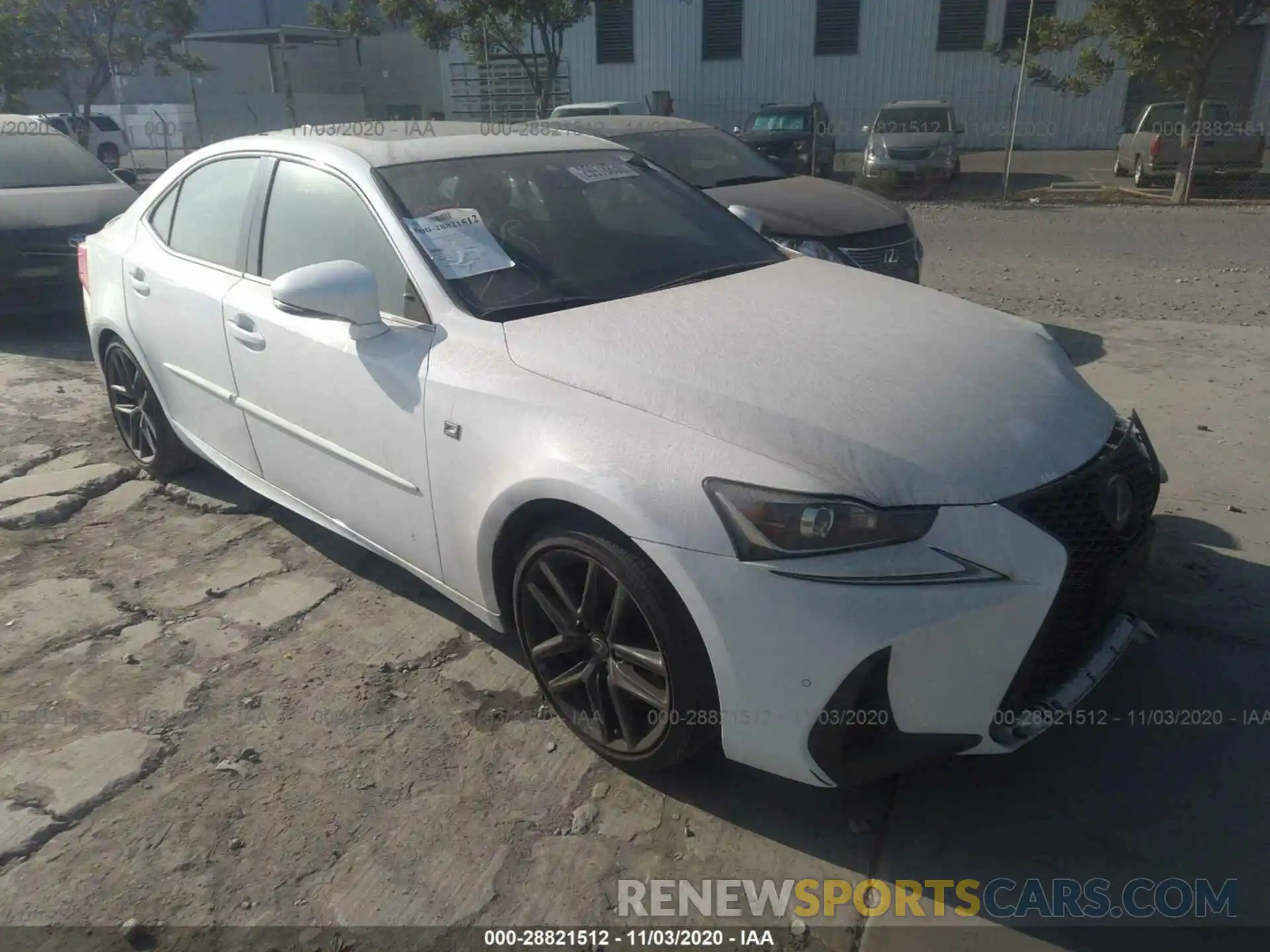 1 Photograph of a damaged car JTHBA1D28K5086430 LEXUS IS 2019