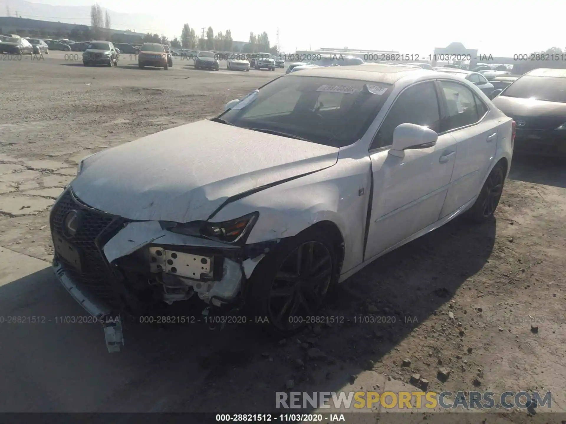 2 Photograph of a damaged car JTHBA1D28K5086430 LEXUS IS 2019