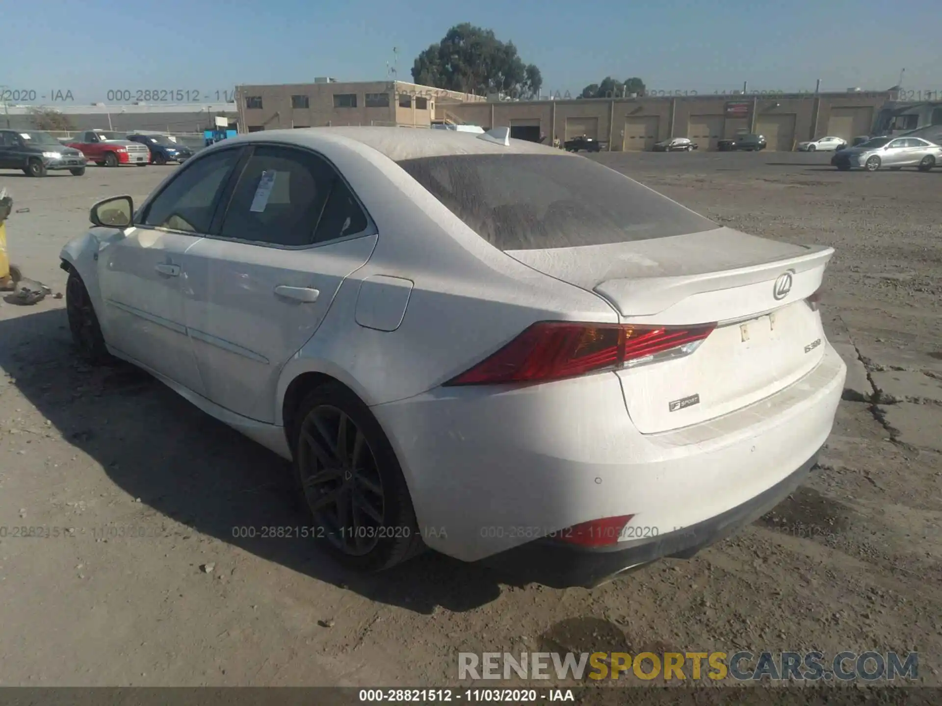 3 Photograph of a damaged car JTHBA1D28K5086430 LEXUS IS 2019