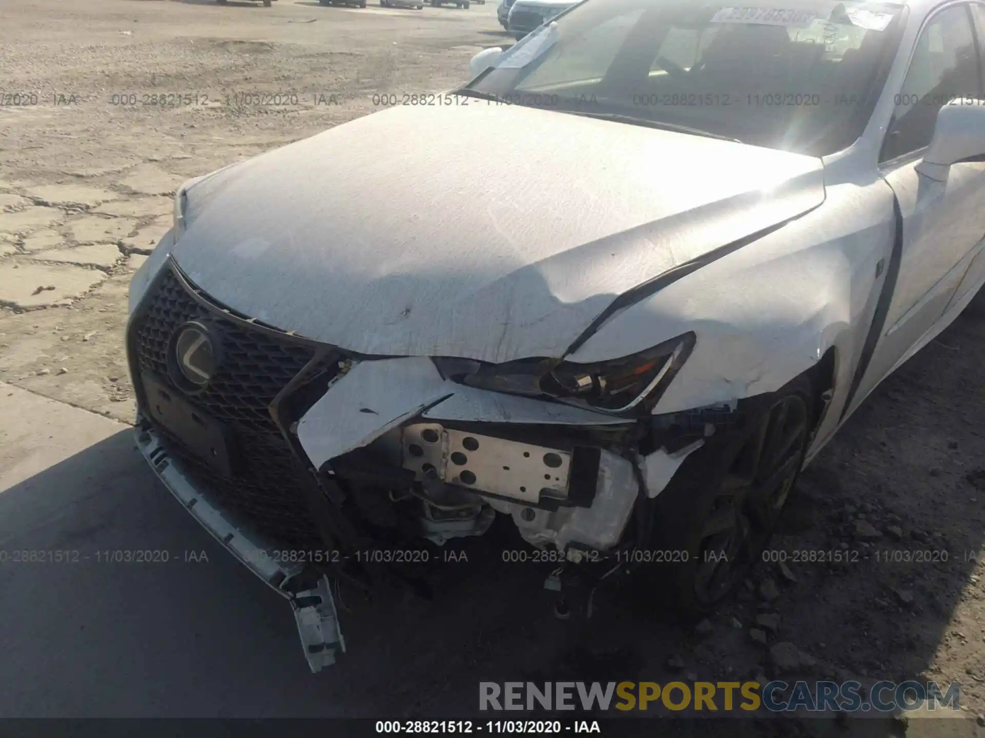 6 Photograph of a damaged car JTHBA1D28K5086430 LEXUS IS 2019