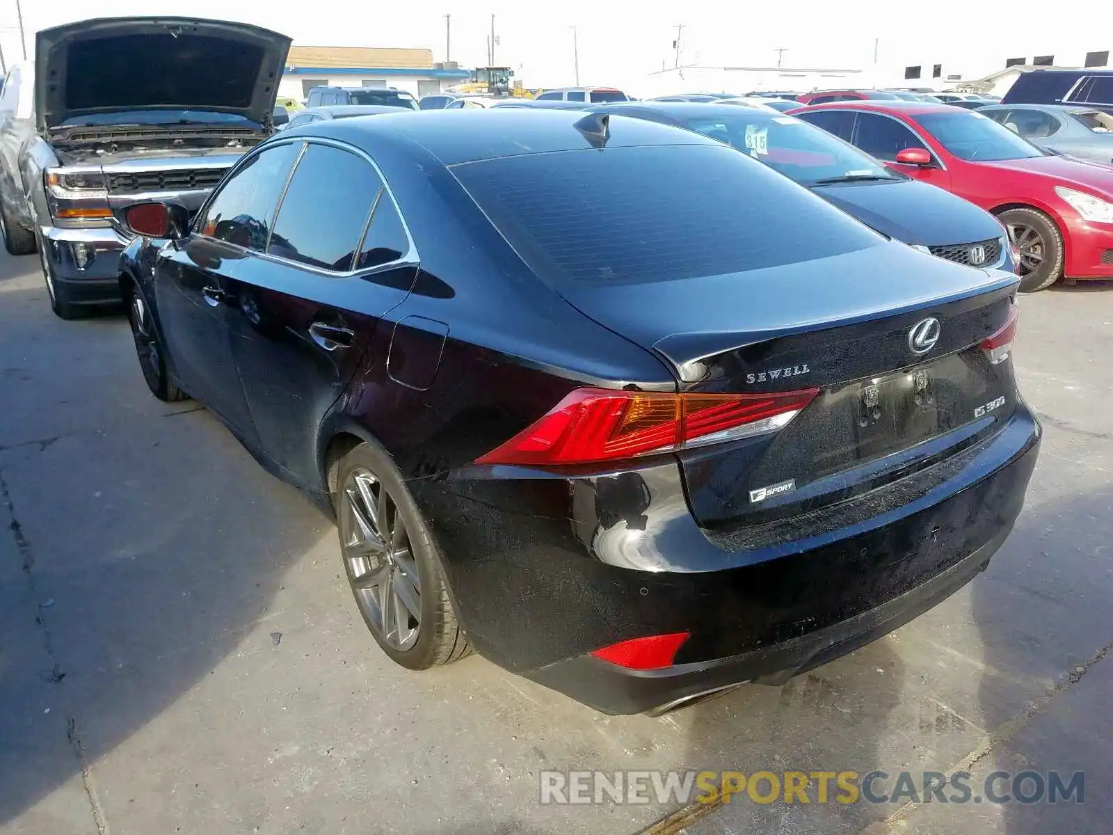 3 Фотография поврежденного автомобиля JTHBA1D28K5088985 LEXUS IS 2019