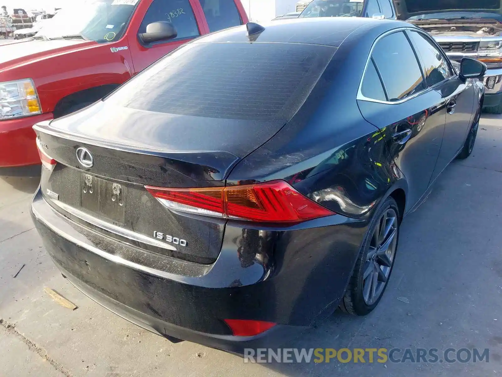 4 Photograph of a damaged car JTHBA1D28K5088985 LEXUS IS 2019