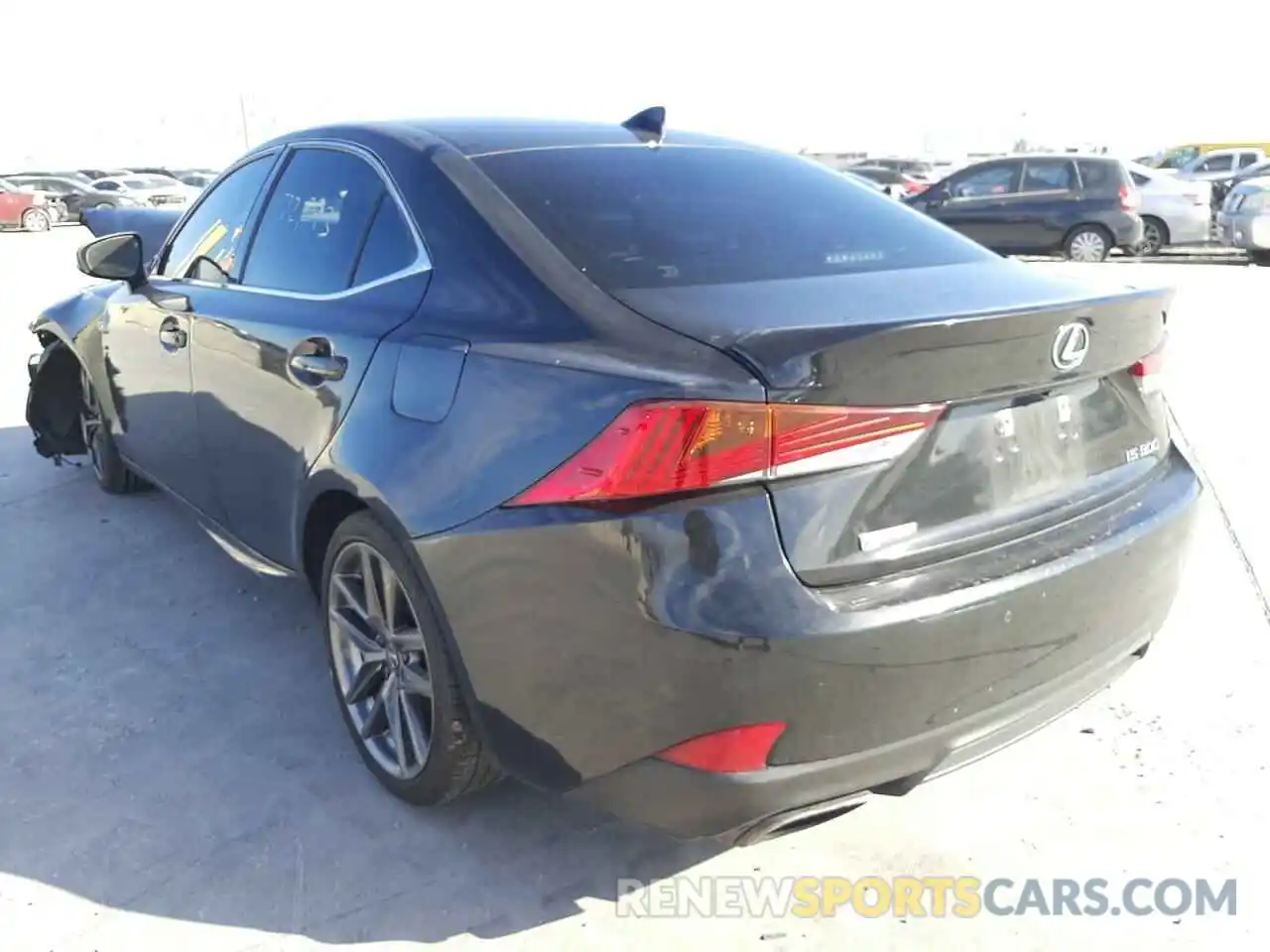 3 Фотография поврежденного автомобиля JTHBA1D28K5089103 LEXUS IS 2019