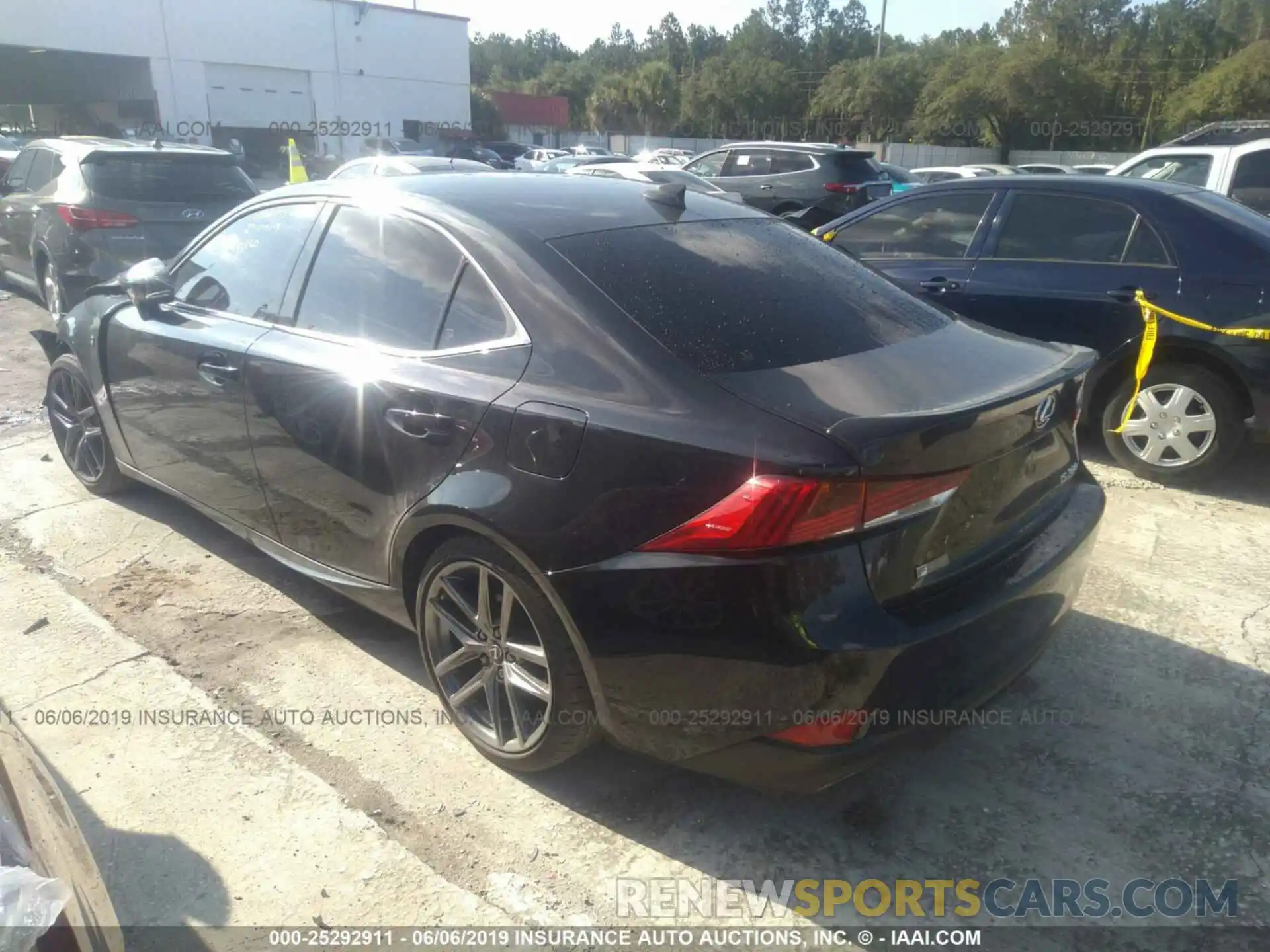 3 Photograph of a damaged car JTHBA1D28K5090686 LEXUS IS 2019