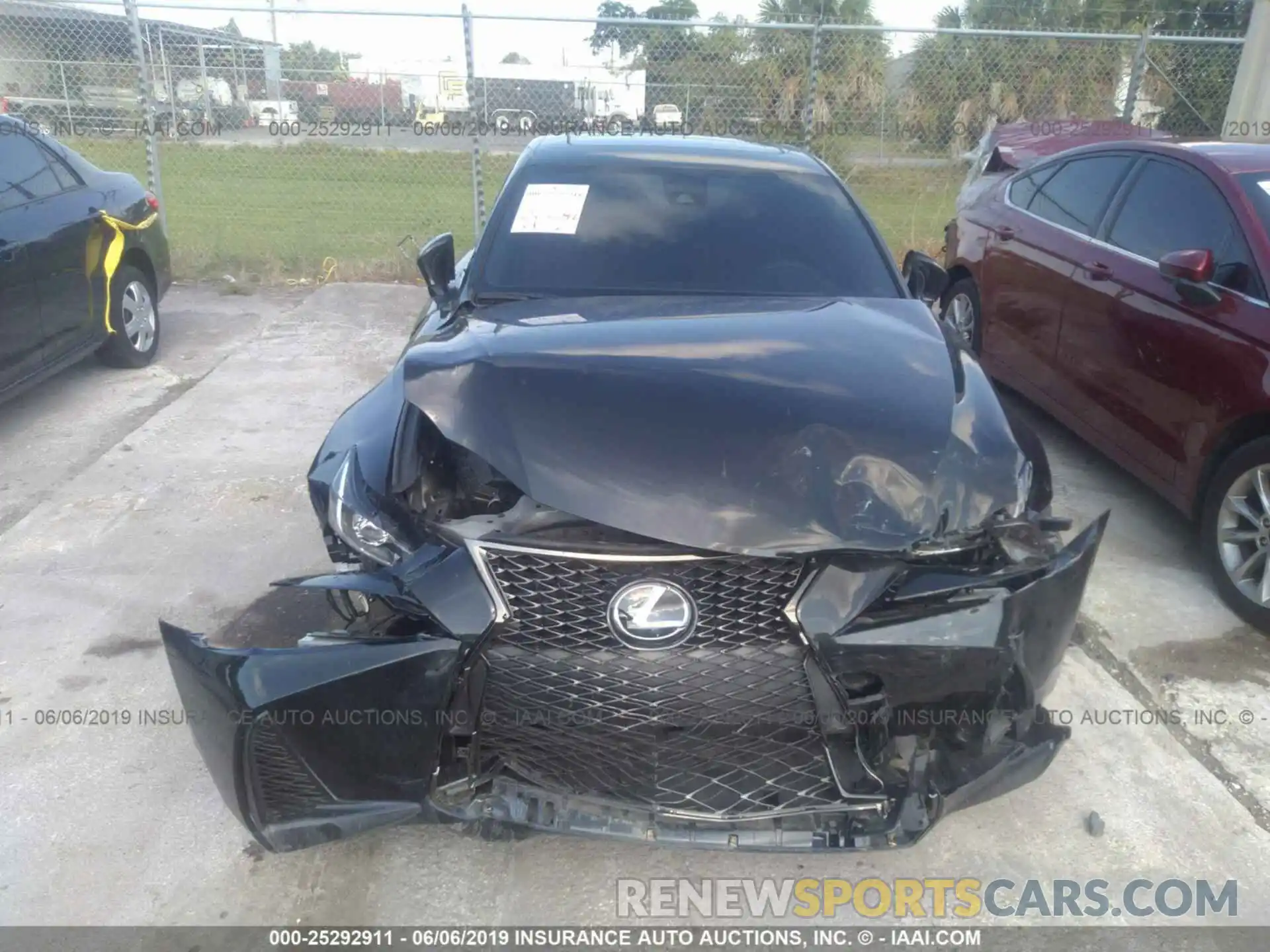 6 Photograph of a damaged car JTHBA1D28K5090686 LEXUS IS 2019