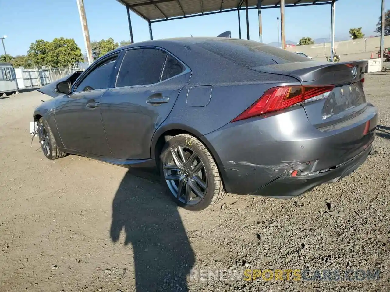 2 Photograph of a damaged car JTHBA1D28K5090946 LEXUS IS 2019