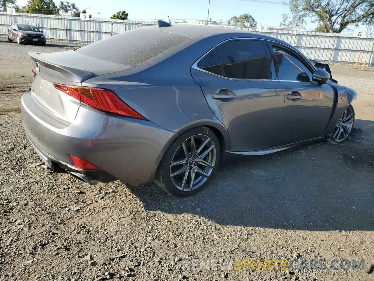 3 Photograph of a damaged car JTHBA1D28K5090946 LEXUS IS 2019