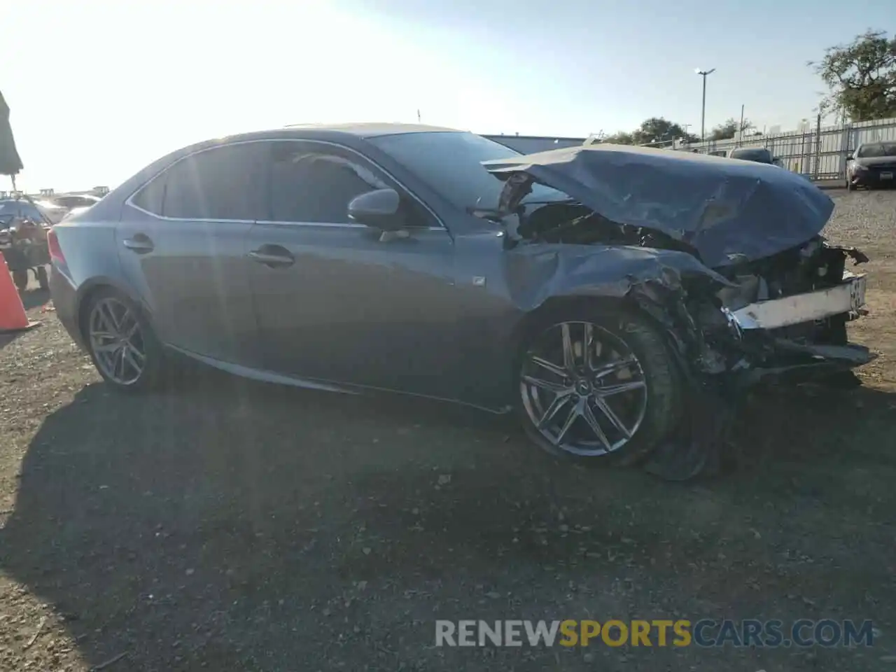 4 Photograph of a damaged car JTHBA1D28K5090946 LEXUS IS 2019