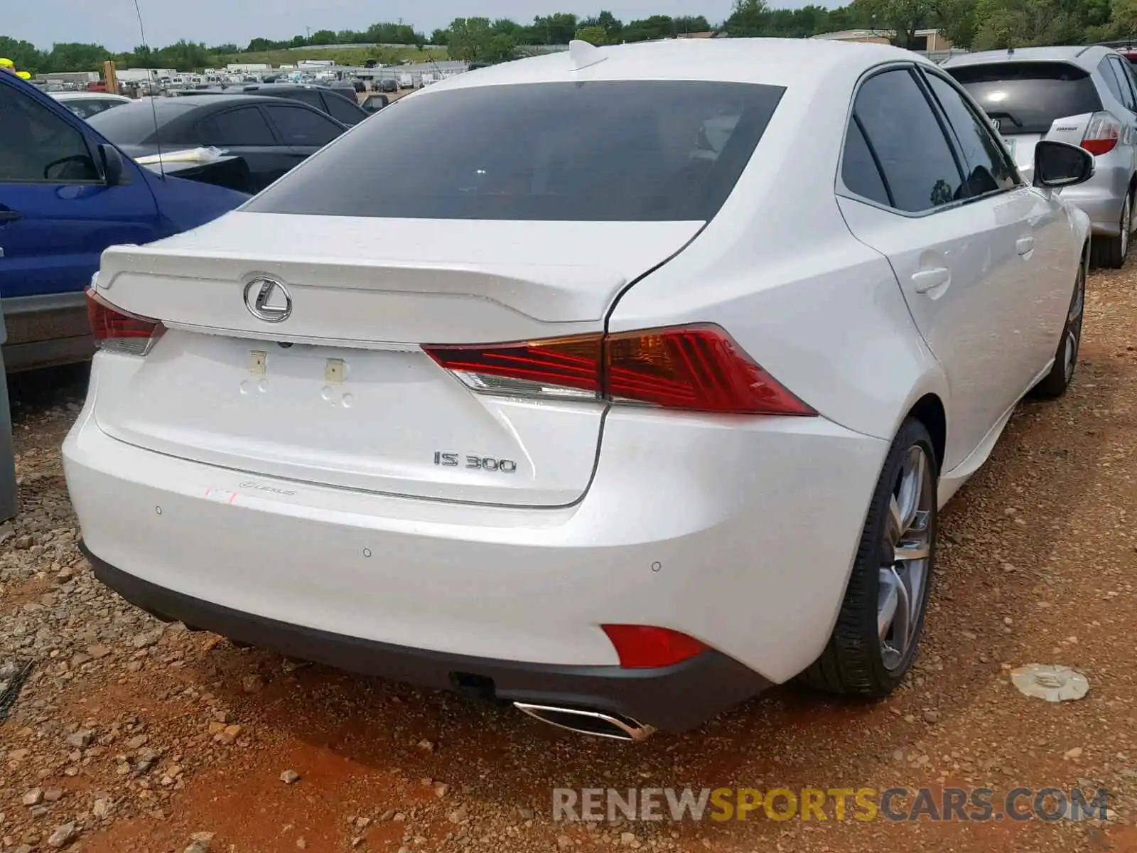 4 Photograph of a damaged car JTHBA1D28K5092017 LEXUS IS 2019