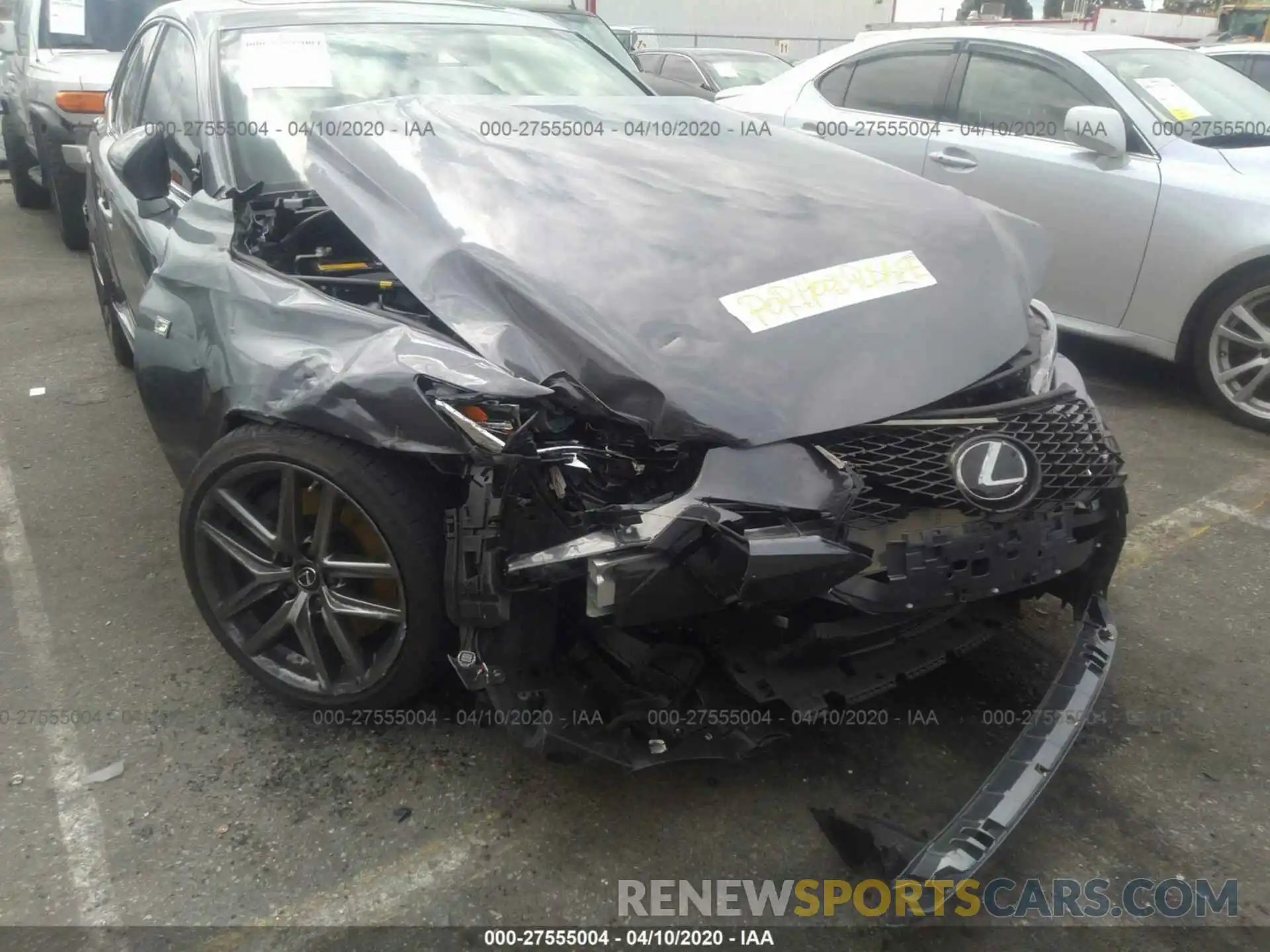 6 Photograph of a damaged car JTHBA1D28K5092650 LEXUS IS 2019