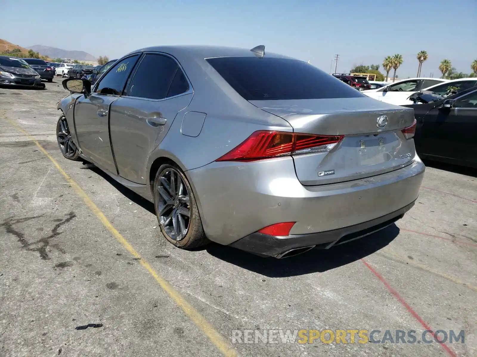 3 Photograph of a damaged car JTHBA1D28K5093989 LEXUS IS 2019