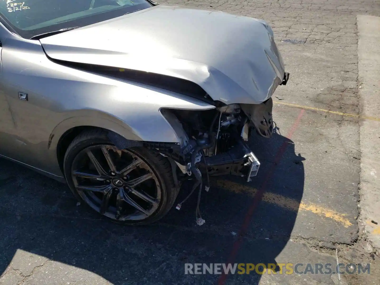 9 Photograph of a damaged car JTHBA1D28K5093989 LEXUS IS 2019