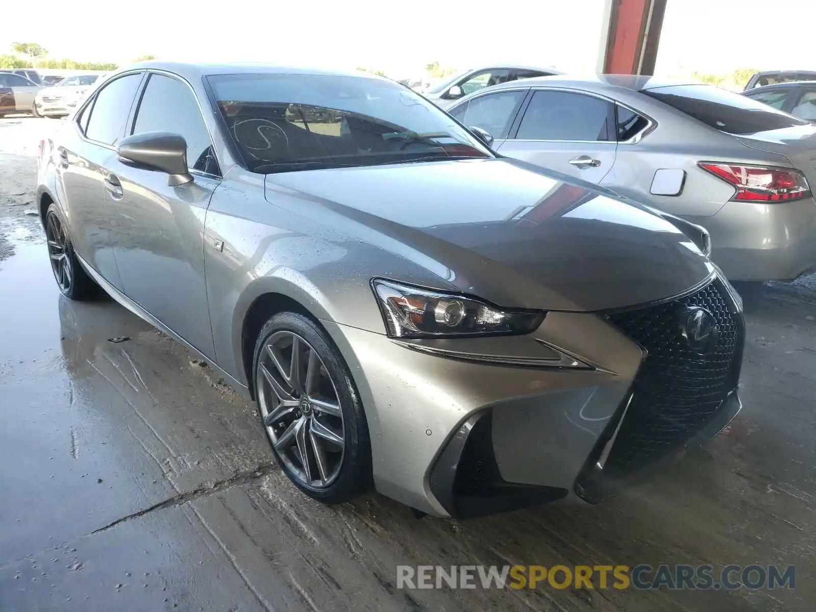 1 Photograph of a damaged car JTHBA1D28K5094298 LEXUS IS 2019