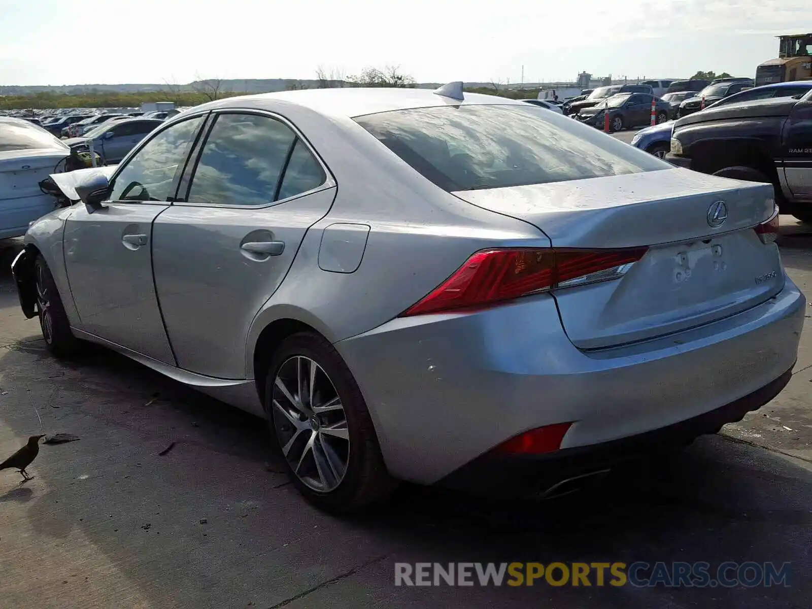 3 Photograph of a damaged car JTHBA1D28K5094771 LEXUS IS 2019