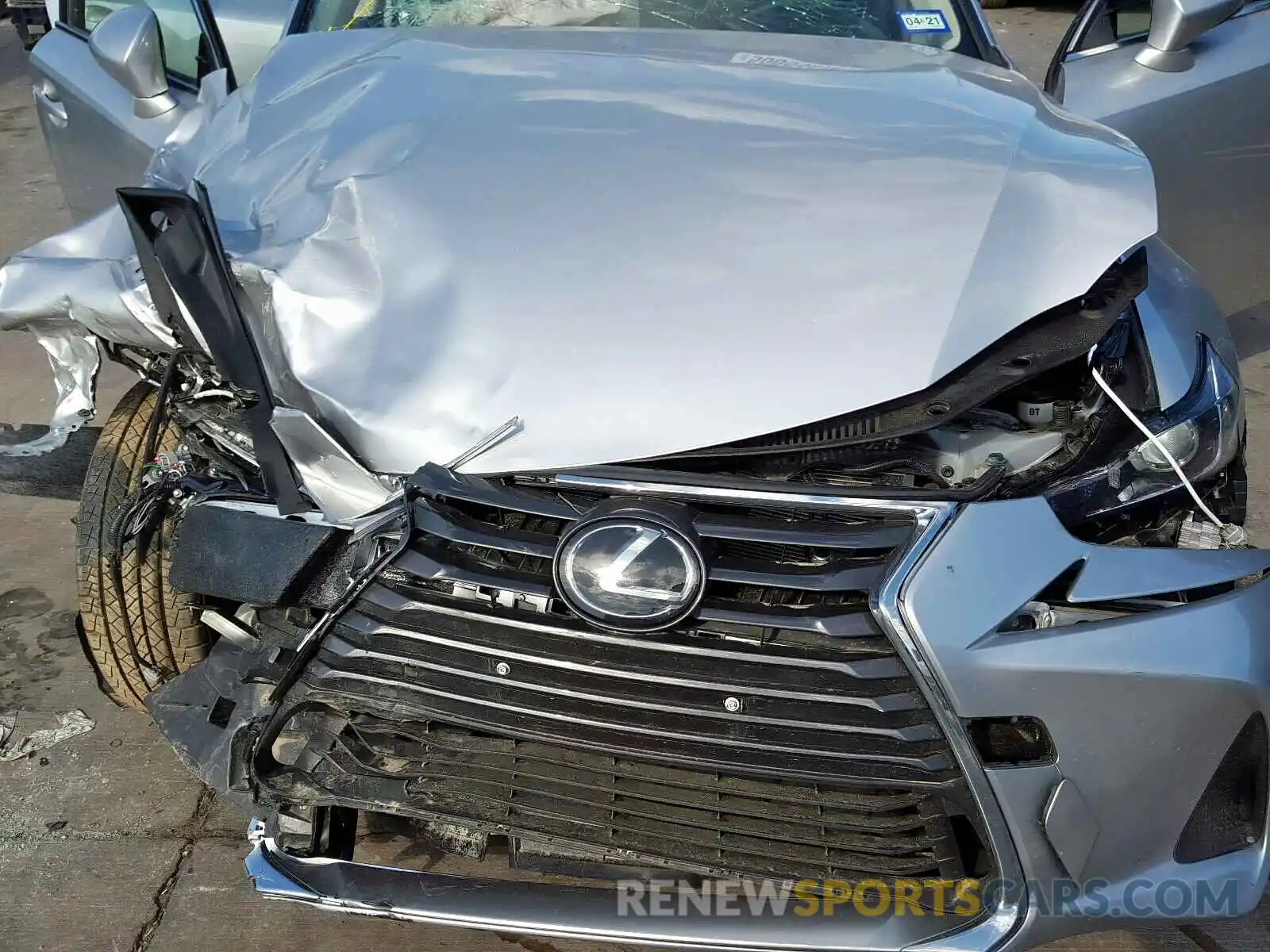 7 Photograph of a damaged car JTHBA1D28K5094771 LEXUS IS 2019