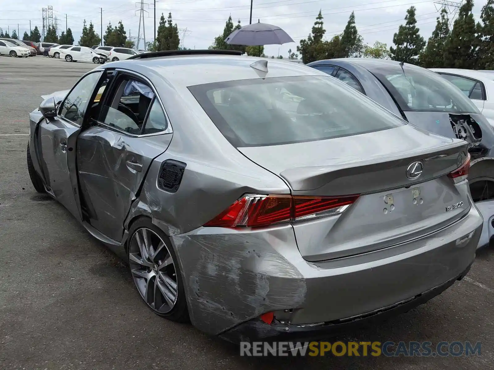 3 Photograph of a damaged car JTHBA1D28K5095774 LEXUS IS 2019