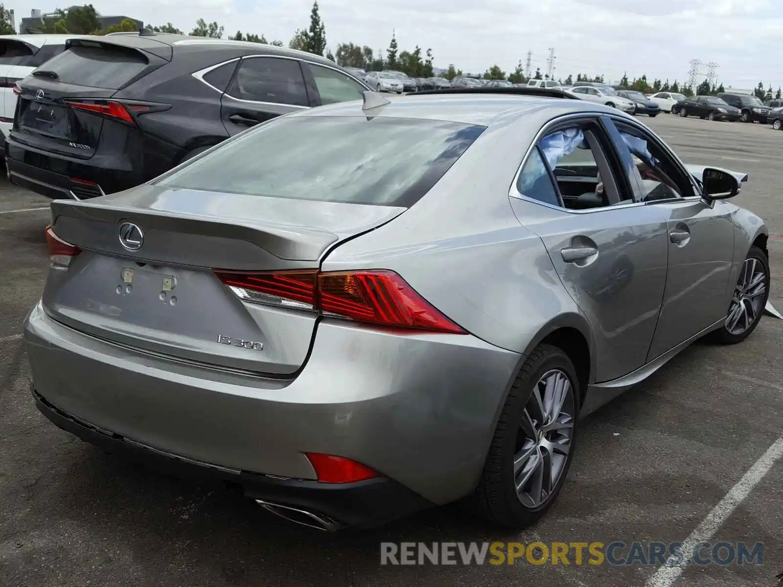 4 Photograph of a damaged car JTHBA1D28K5095774 LEXUS IS 2019