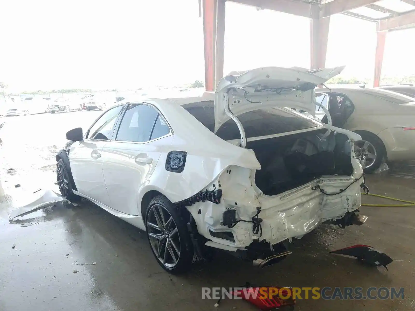 3 Photograph of a damaged car JTHBA1D28K5095807 LEXUS IS 2019