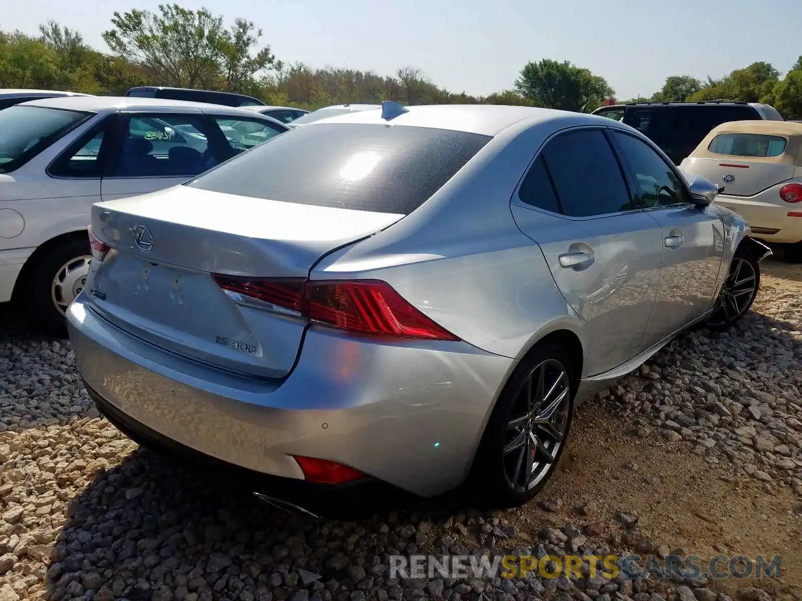 4 Photograph of a damaged car JTHBA1D28K5096259 LEXUS IS 2019