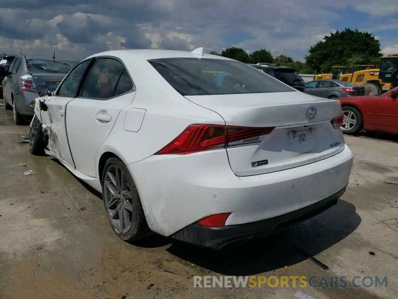 3 Photograph of a damaged car JTHBA1D28K5097363 LEXUS IS 2019