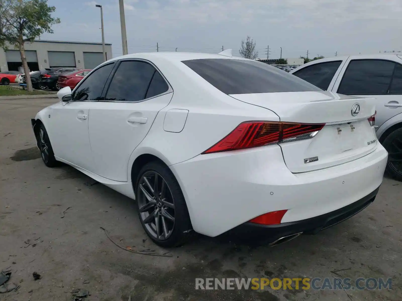 3 Photograph of a damaged car JTHBA1D28K5097587 LEXUS IS 2019