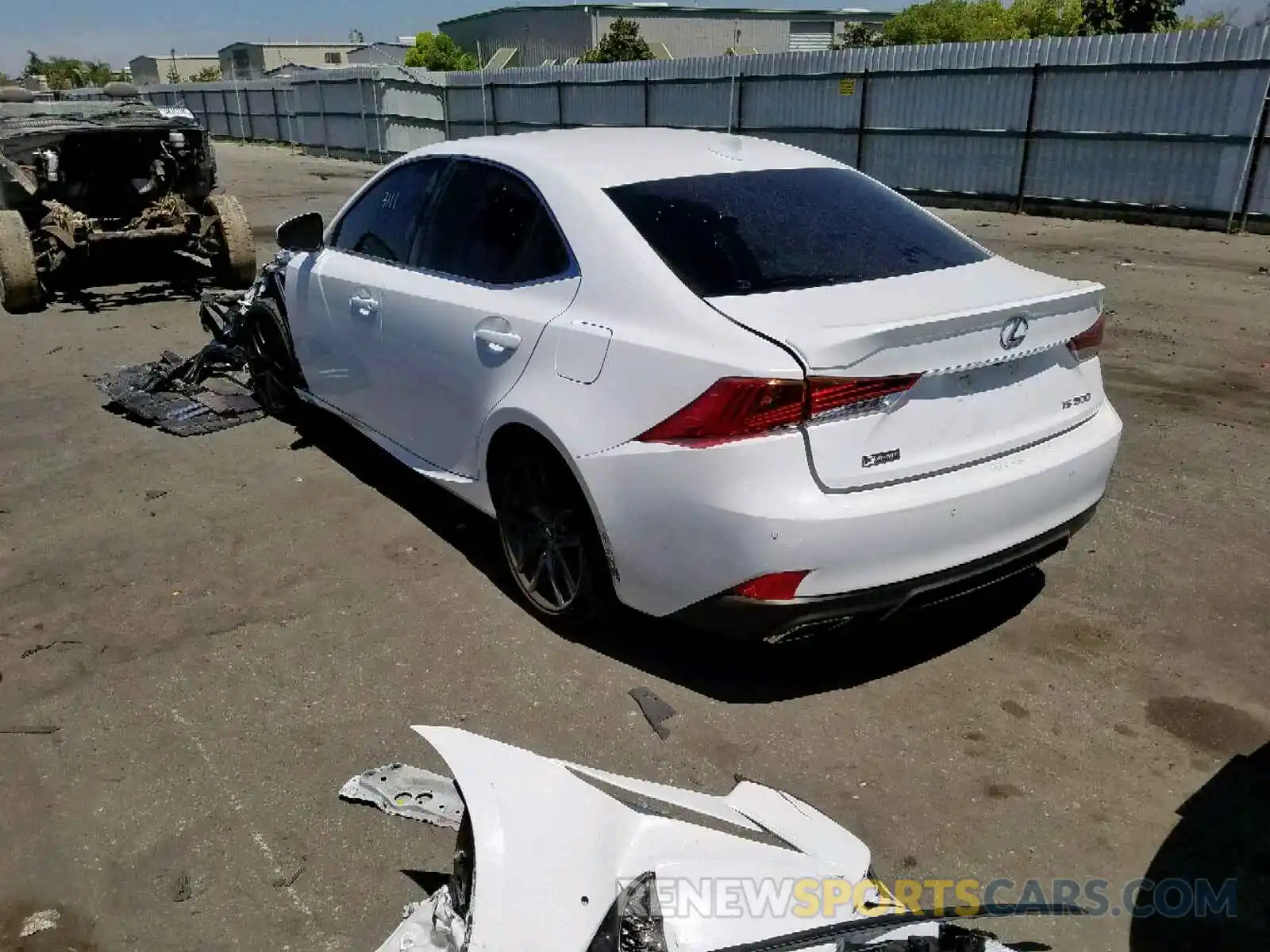 3 Photograph of a damaged car JTHBA1D28K5098528 LEXUS IS 2019