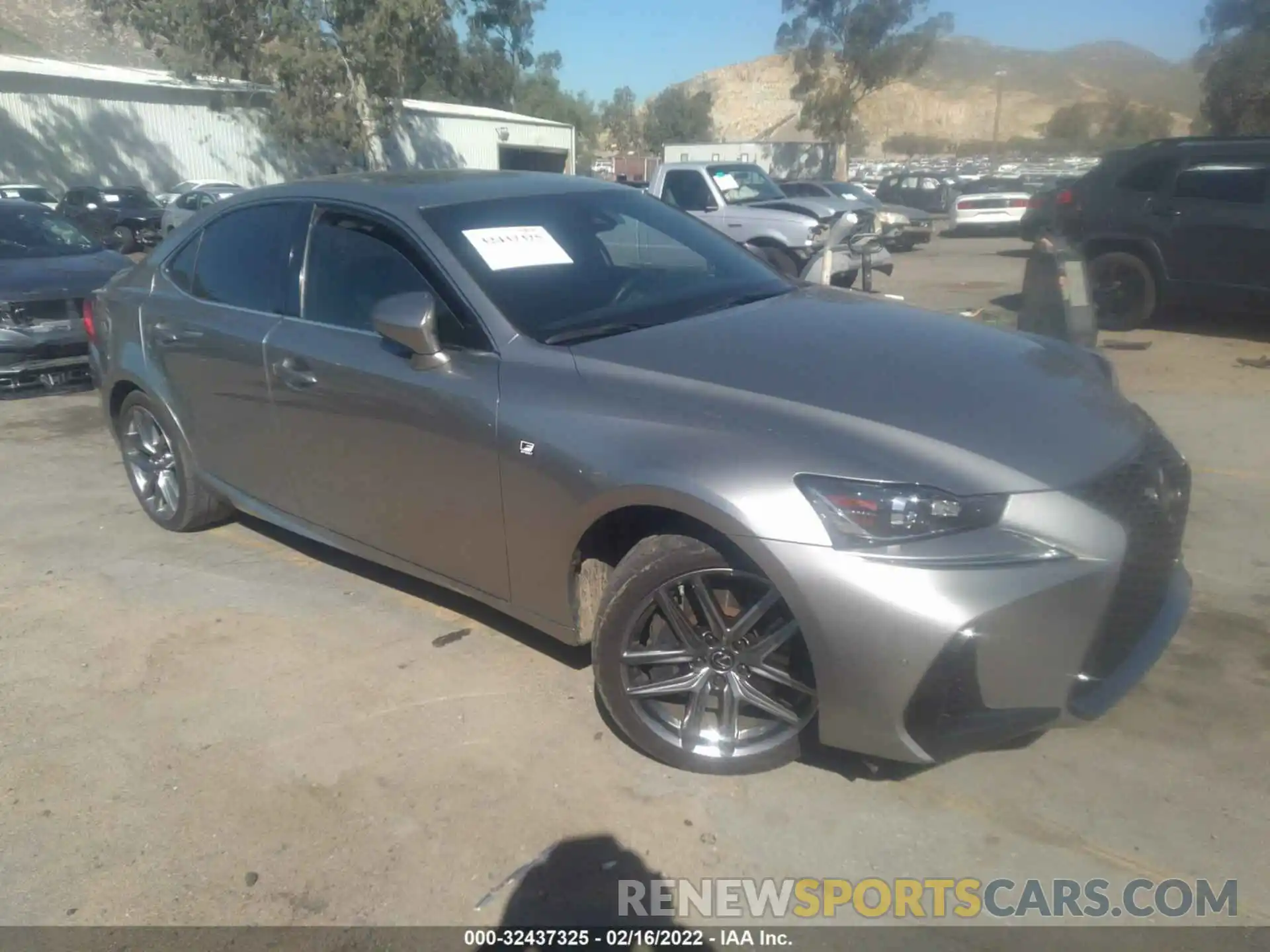 1 Photograph of a damaged car JTHBA1D28K5099534 LEXUS IS 2019