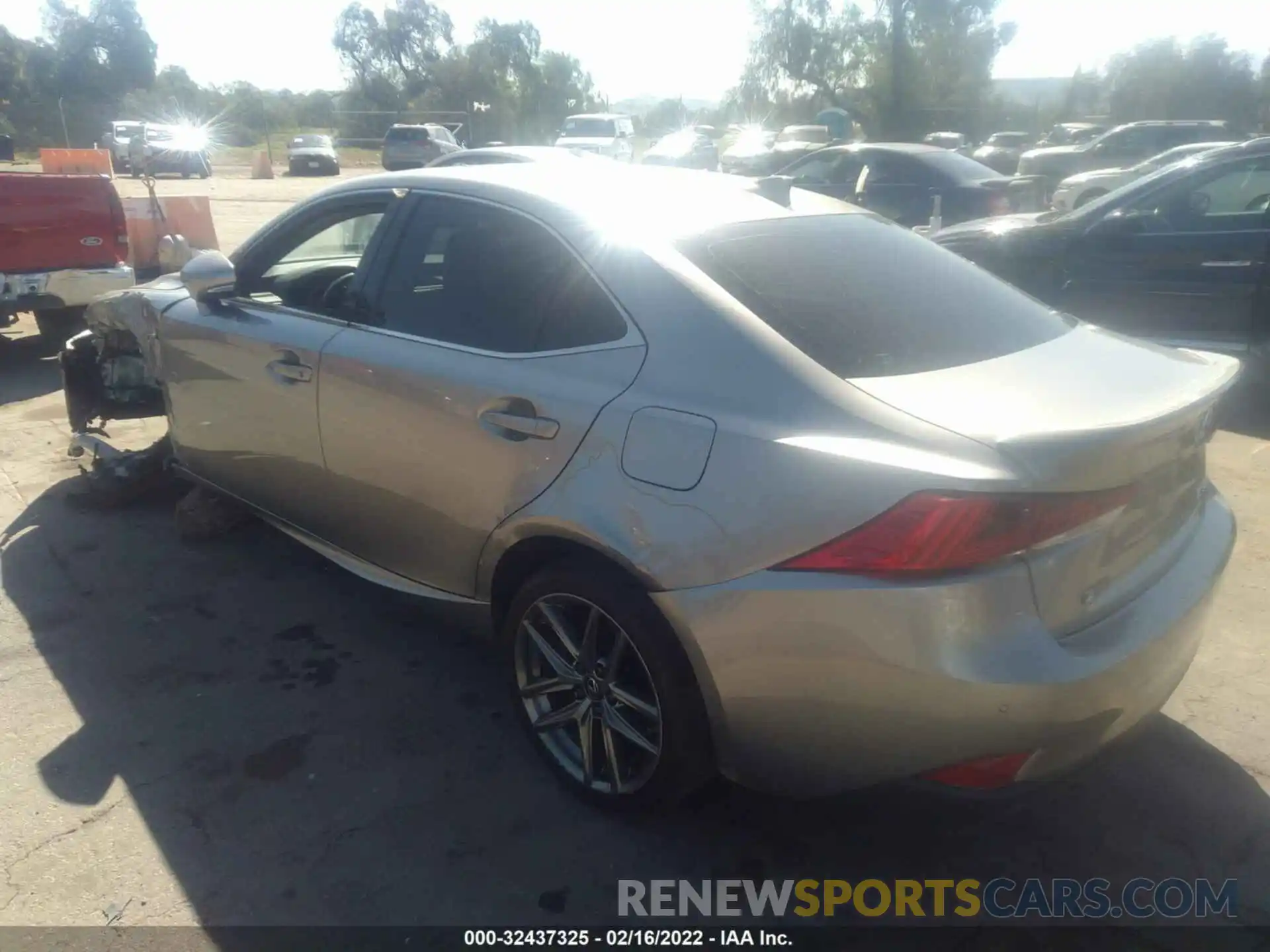 3 Photograph of a damaged car JTHBA1D28K5099534 LEXUS IS 2019