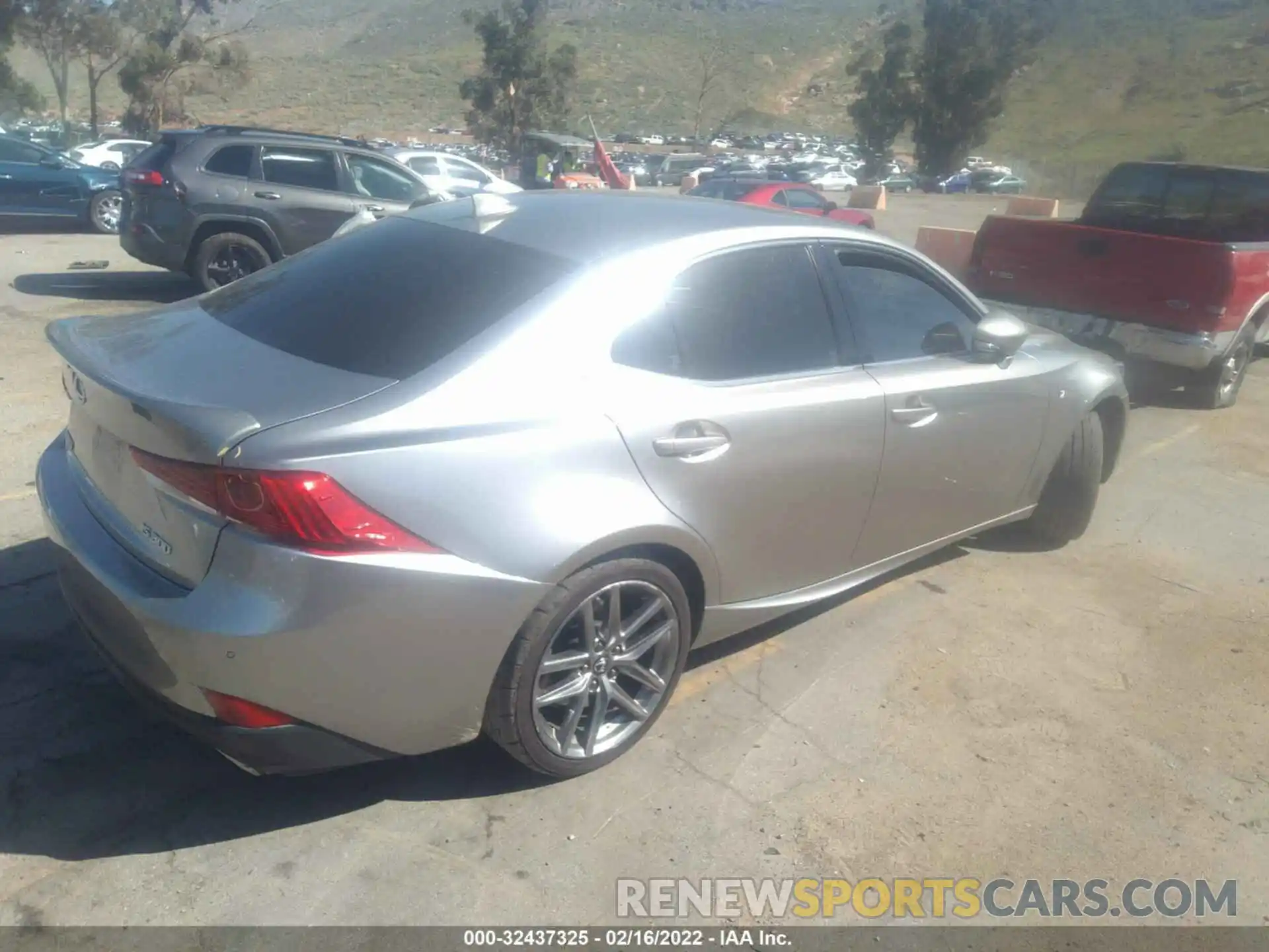 4 Photograph of a damaged car JTHBA1D28K5099534 LEXUS IS 2019