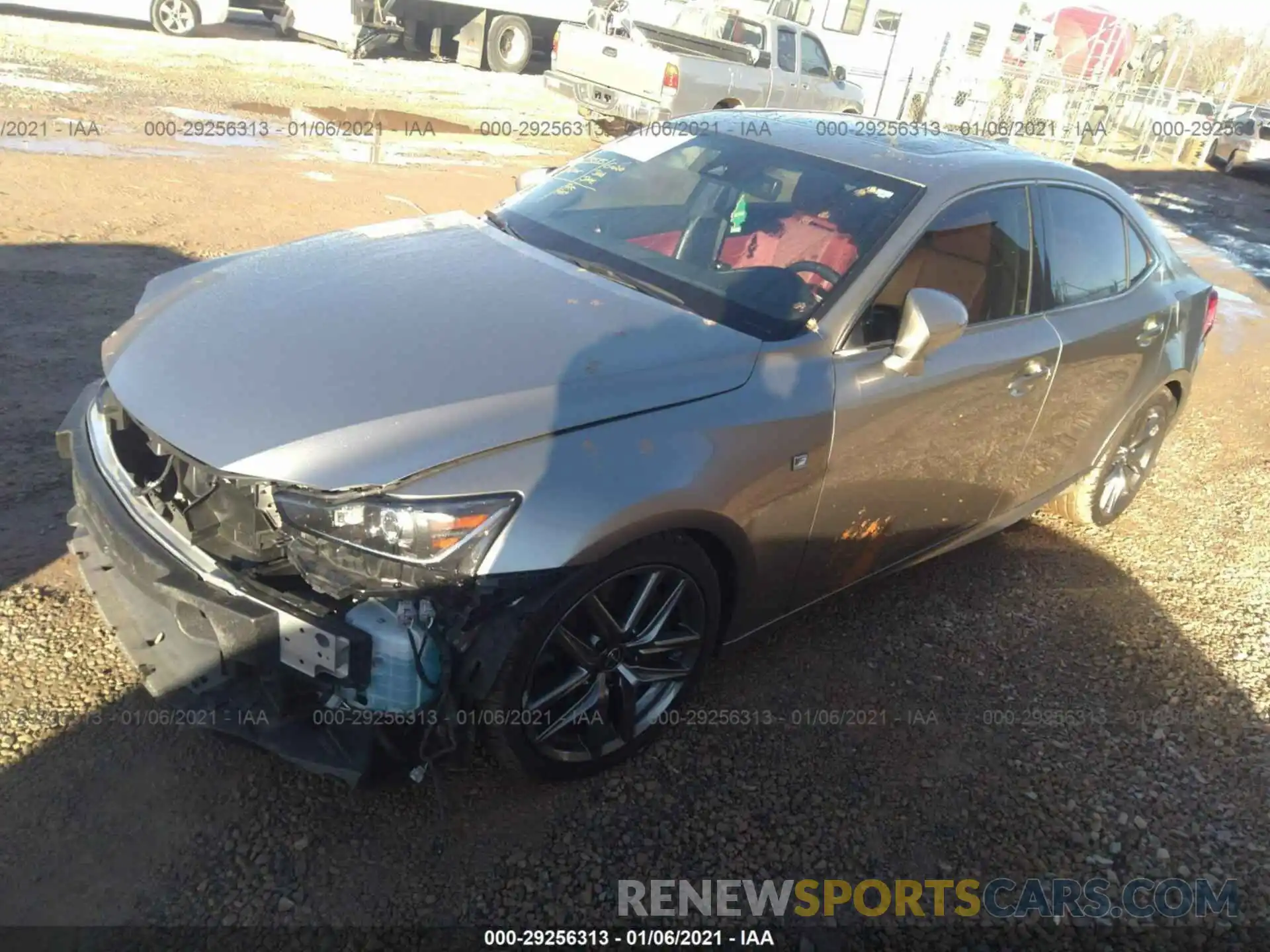 2 Photograph of a damaged car JTHBA1D28K5099825 LEXUS IS 2019